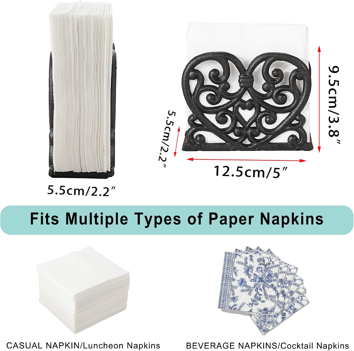 Napkin Holder Retro Vertical Napkin Holders
