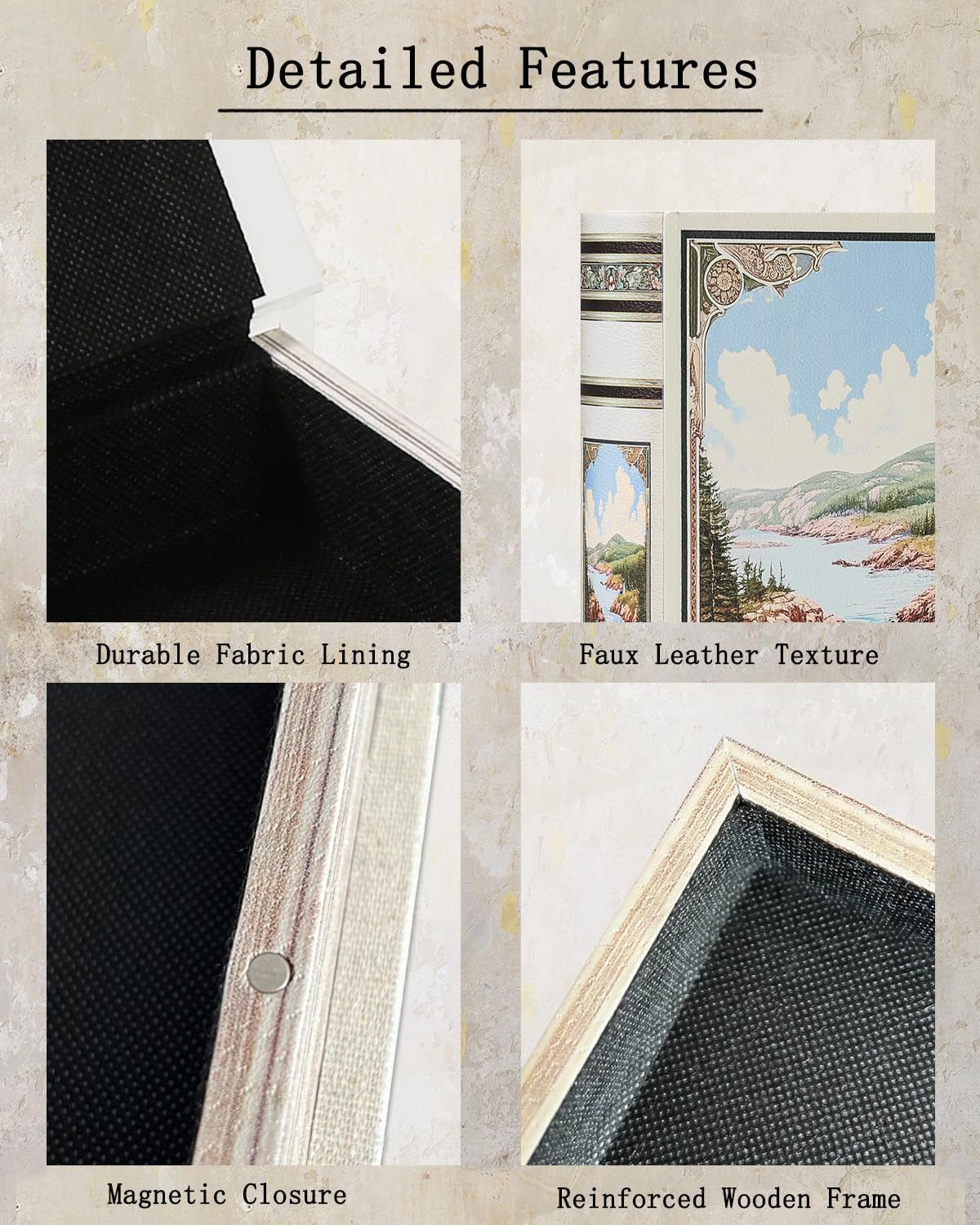 Vintage Faux Book Boxes / ACADIA