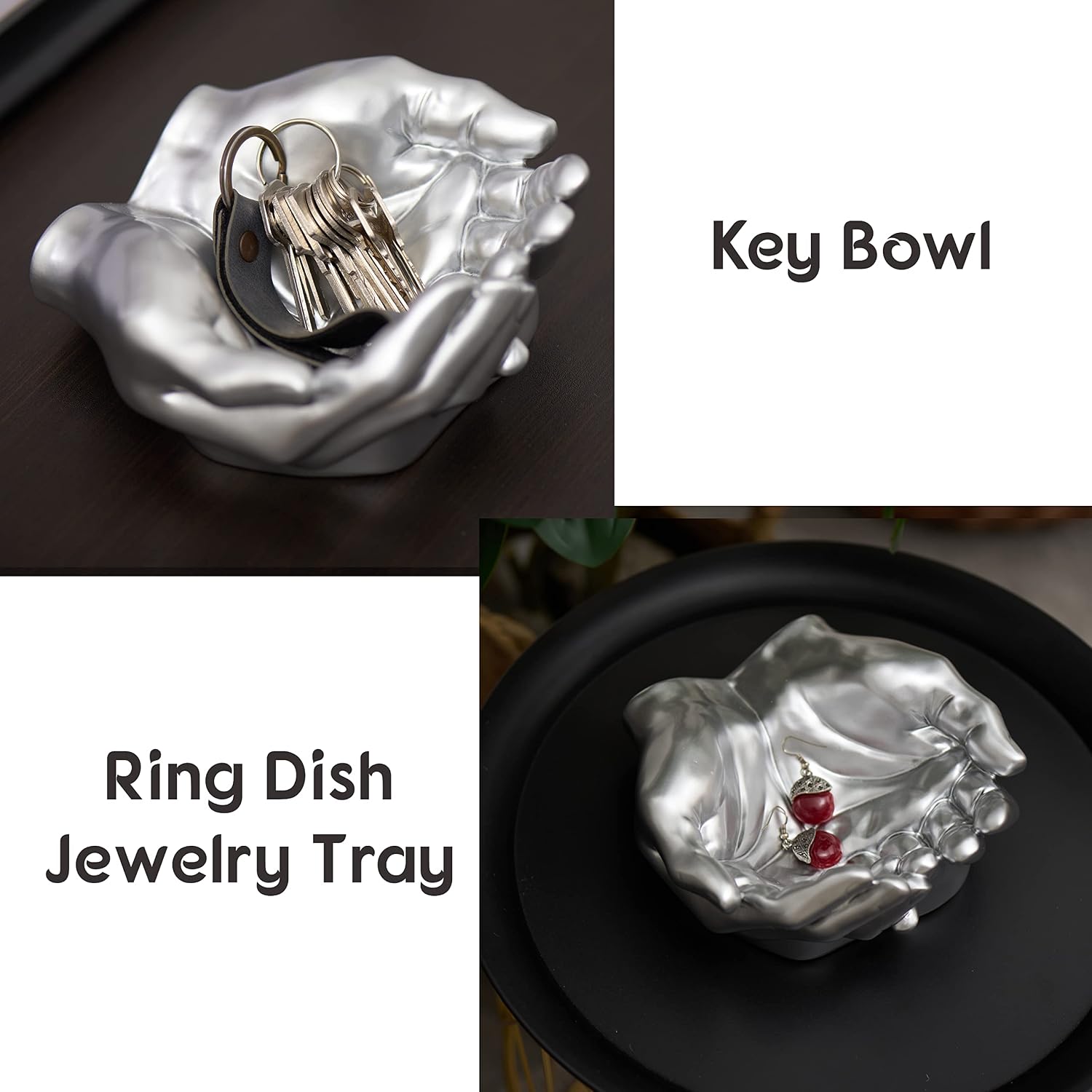 Crystal Holder Display / Silver