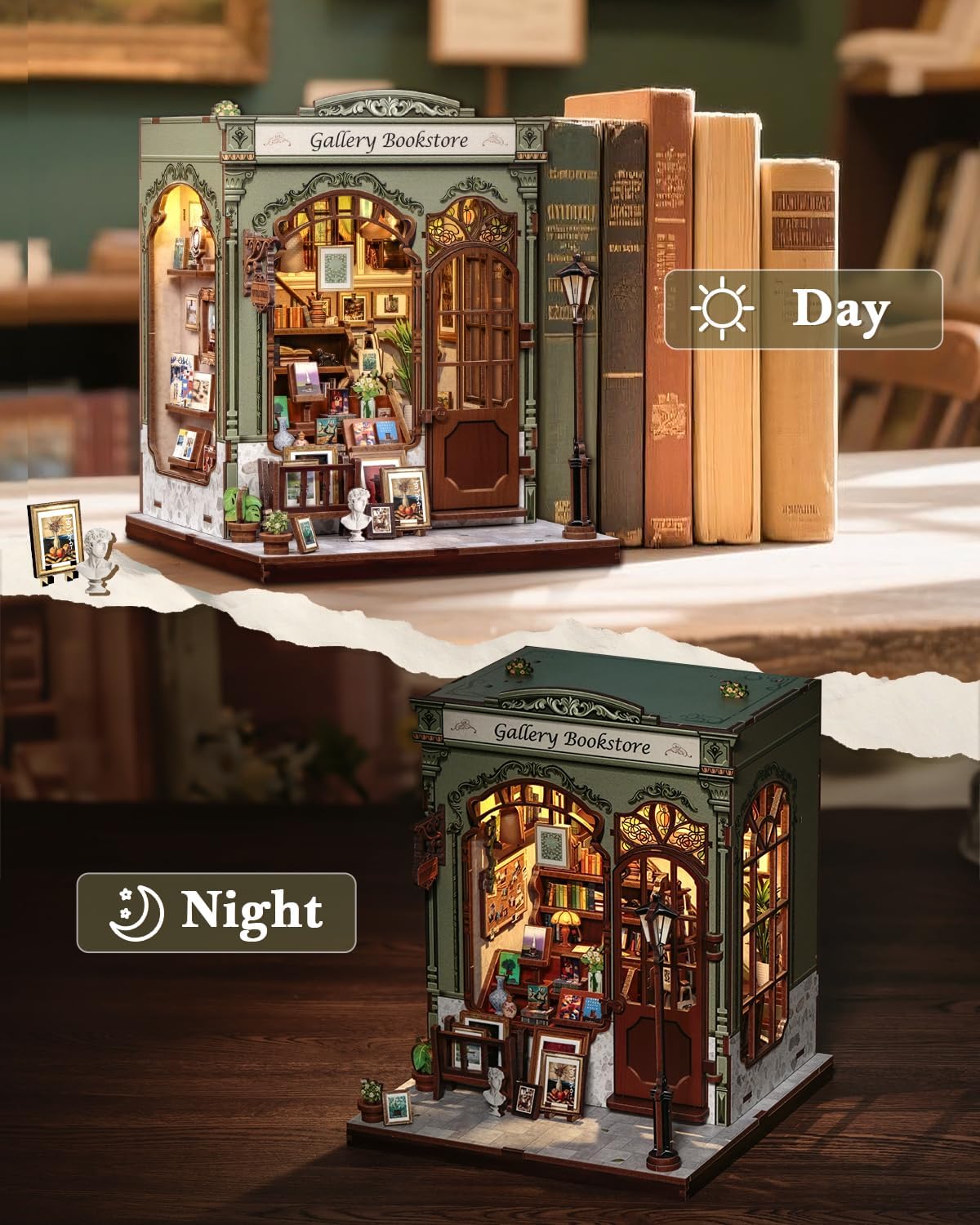 Book Nook Kit / Gallery Bookstore