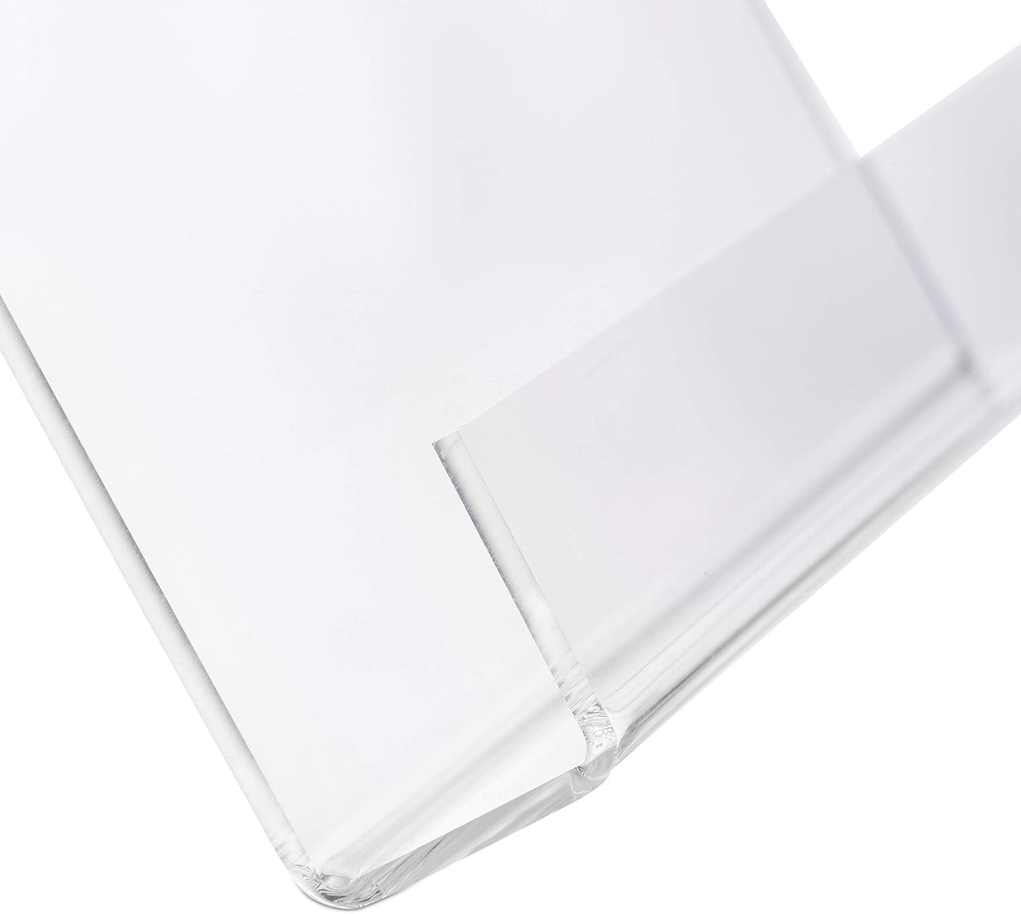 bookends / cookbook holder / Clear / 24 x 21 x 19 / Set of 4