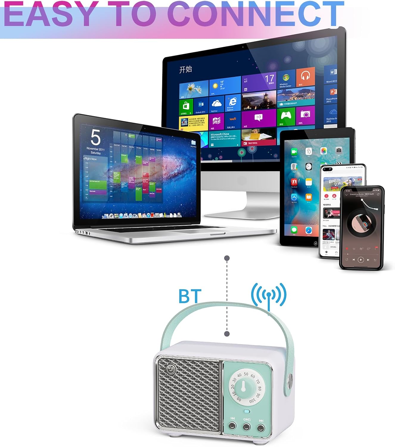 Old Fashion Style / Cyan Green