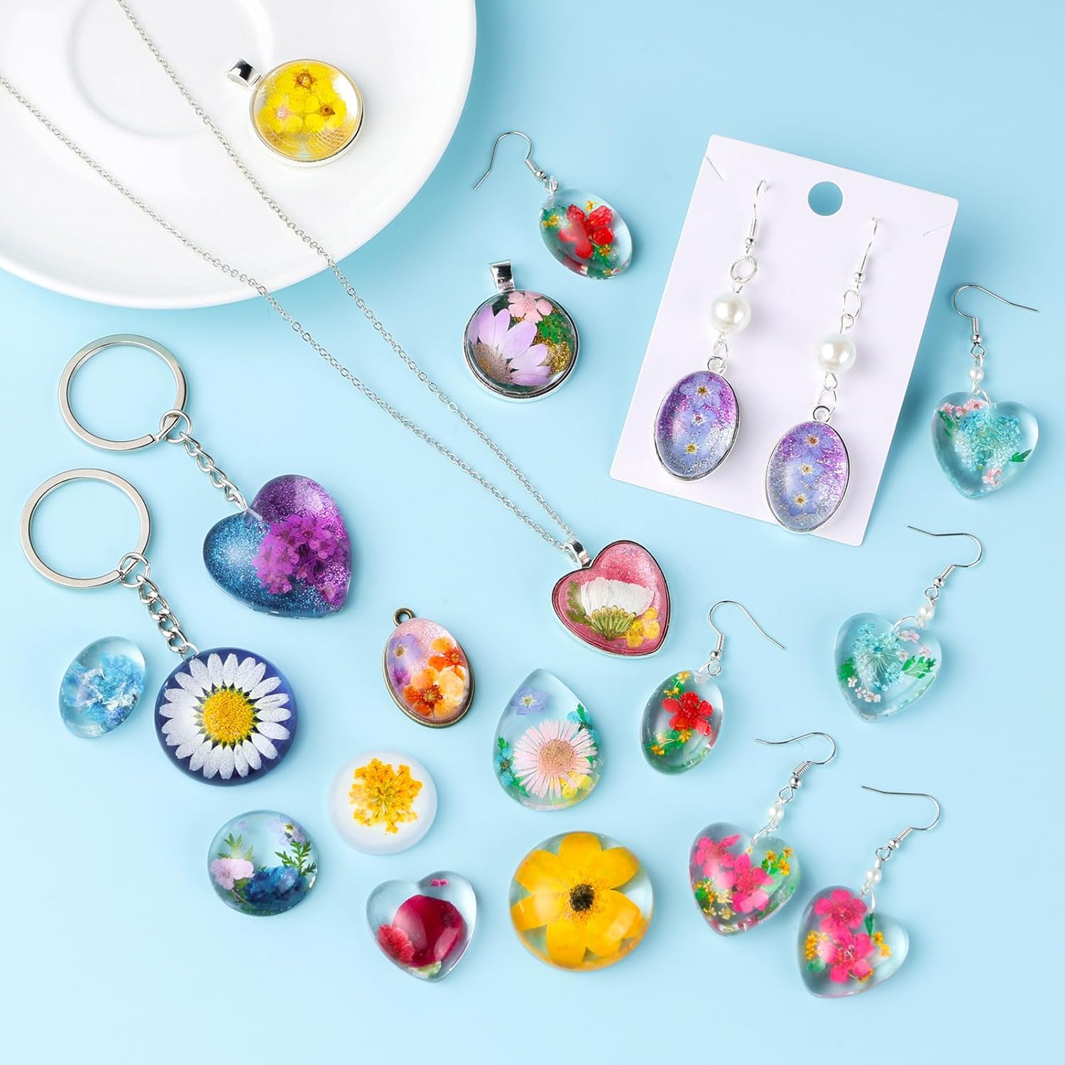Cabochon Gems Resin Molds / Set of 16