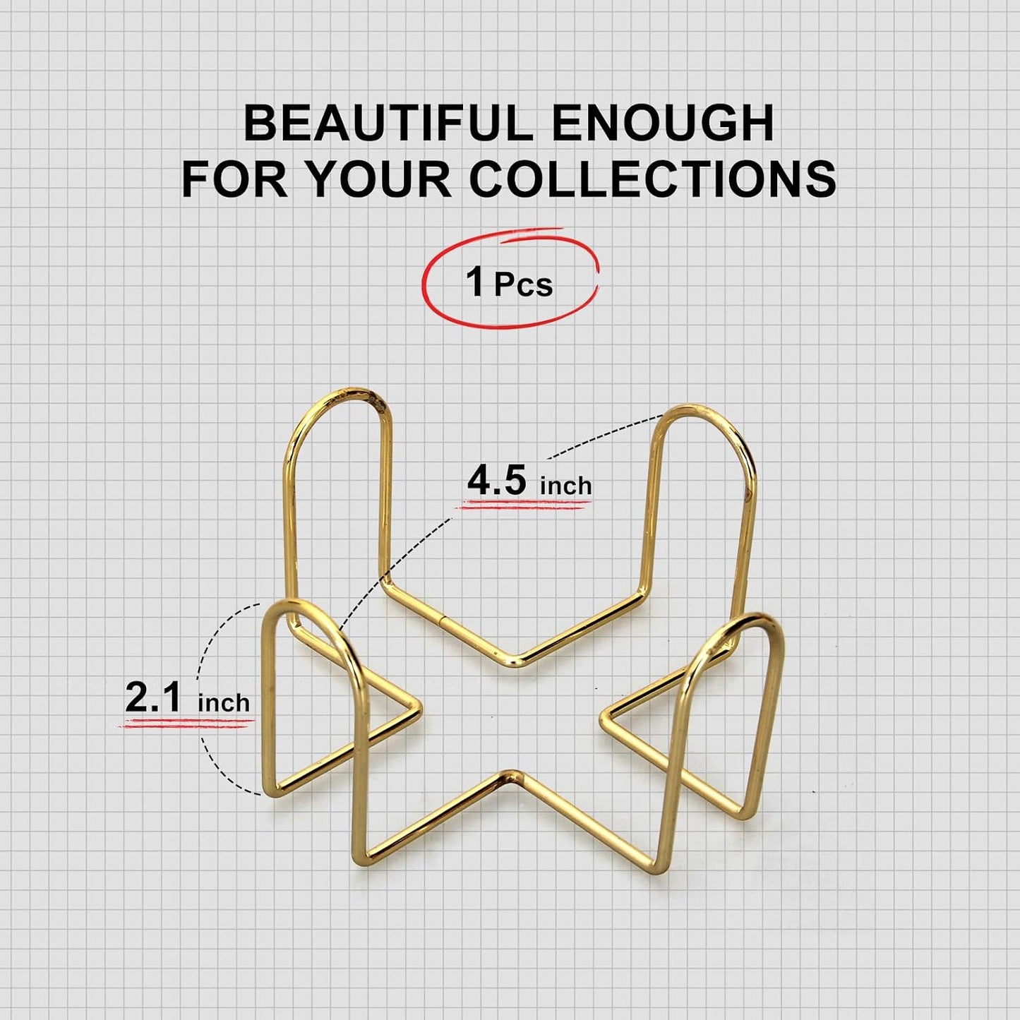 Holder Hexagon Ceramic Coasters Absorbent Coasters Drink Coasters Set for Coffee / Beige / Set of 6