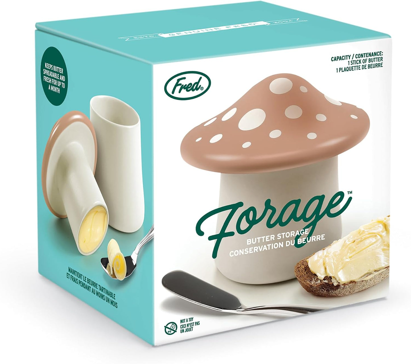 Mushroom Butter Storage Container / FORAGE