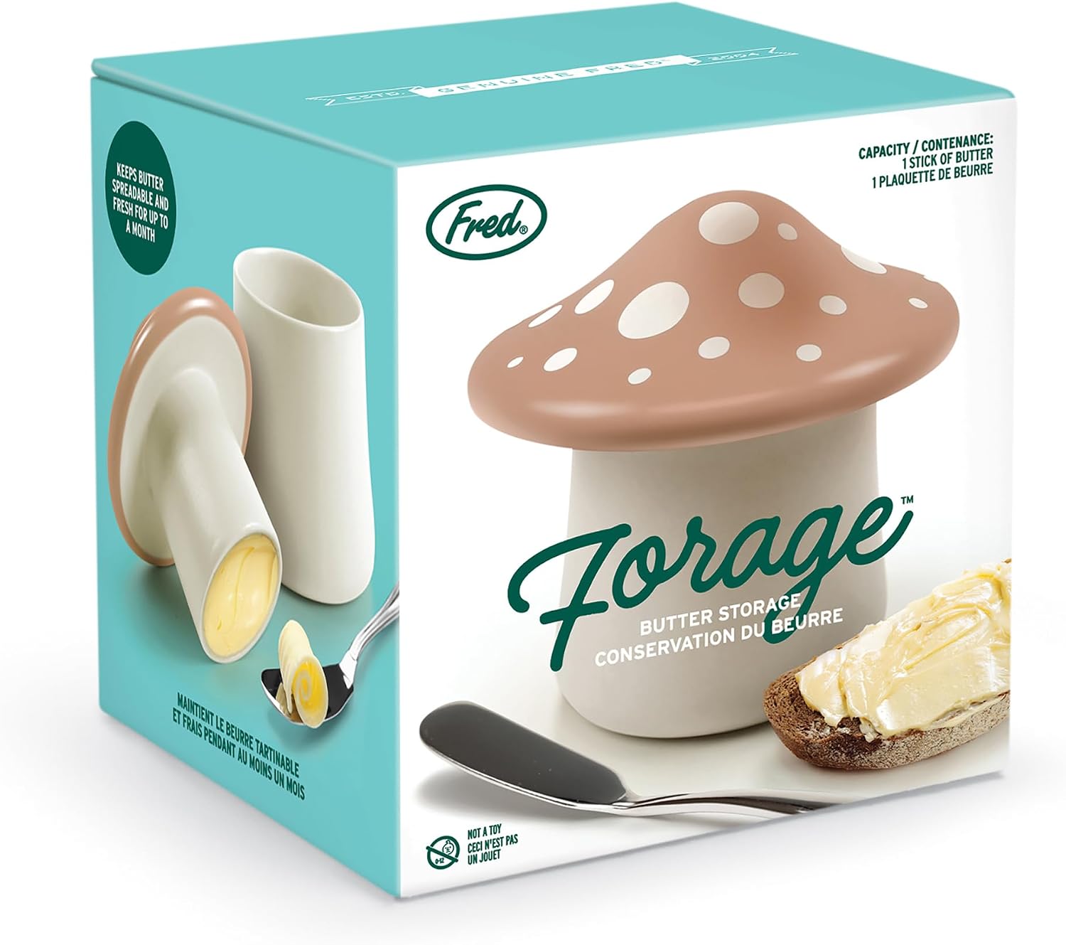 Mushroom Butter Storage Container / FORAGE