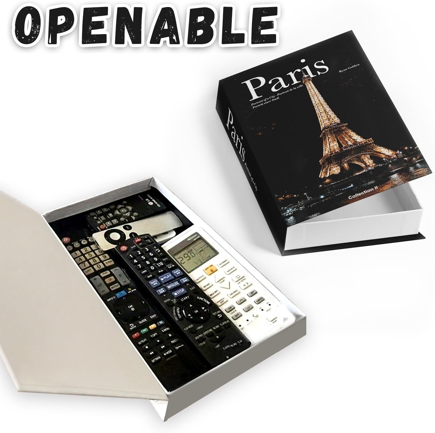 Decorative Storage Book Box / Pairs