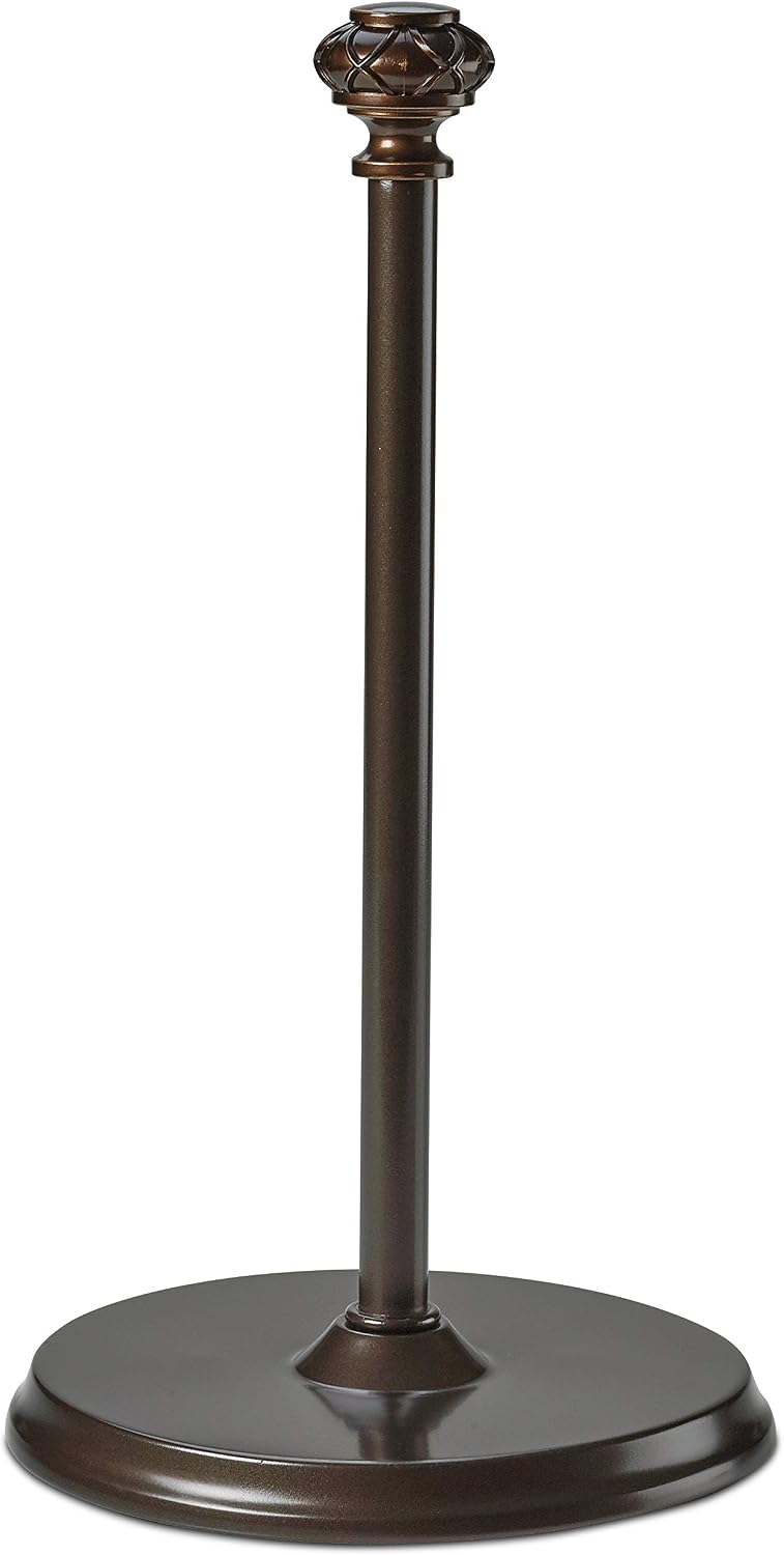 Paper Towel Holder Stand for Countertop, Decorative Freestanding | Paper Towel Holder with Non-Slip Weighted Base