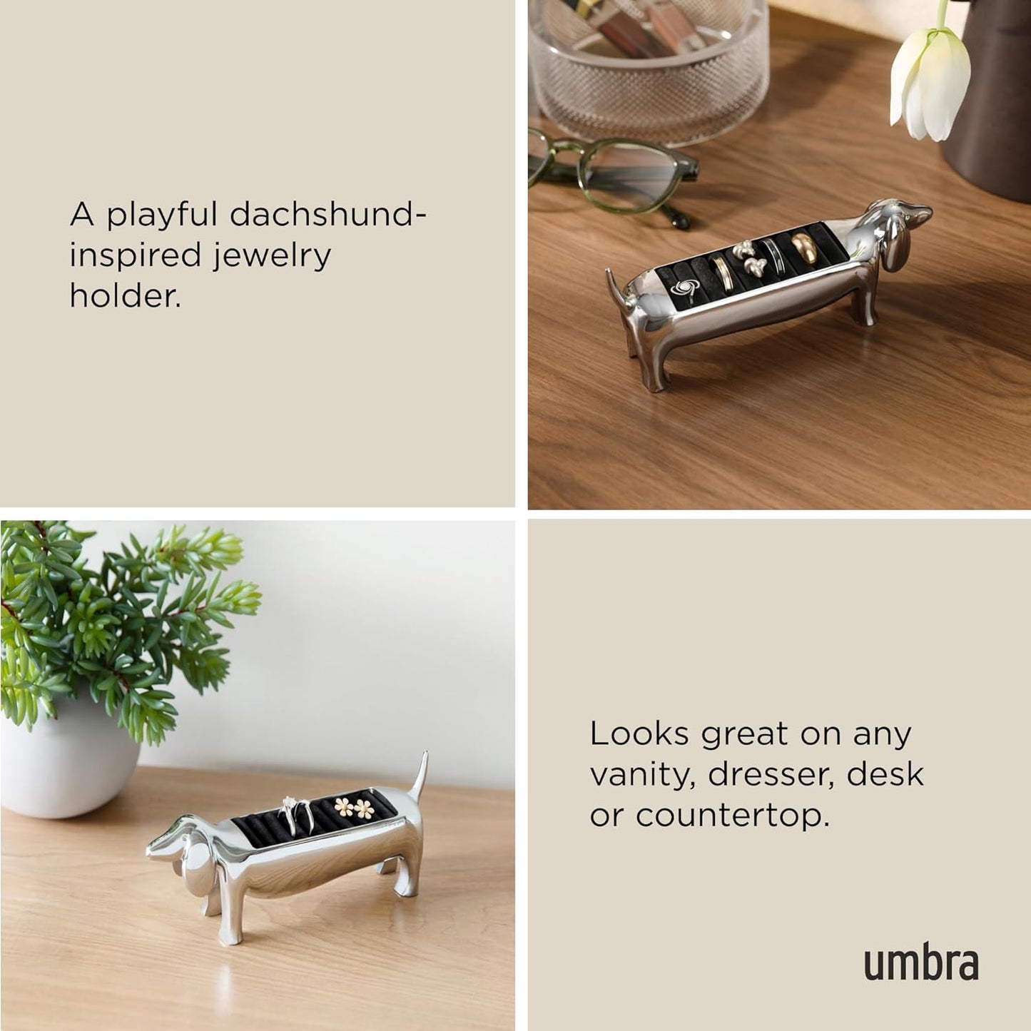 Dachsie Ring Holder / Gift for Weiner Dog Dachshund Doxie Lover