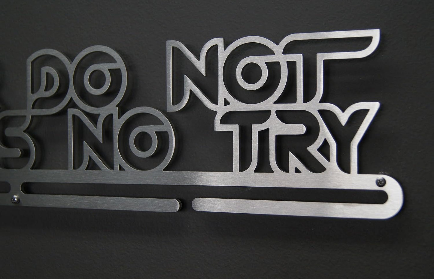 Allied Medal Hangers - Do Or Do Not, There is No Try - Multiple Medal Holder Display Rack