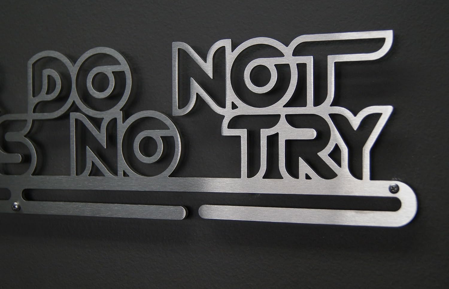 Allied Medal Hangers - Do Or Do Not, There is No Try - Multiple Medal Holder Display Rack