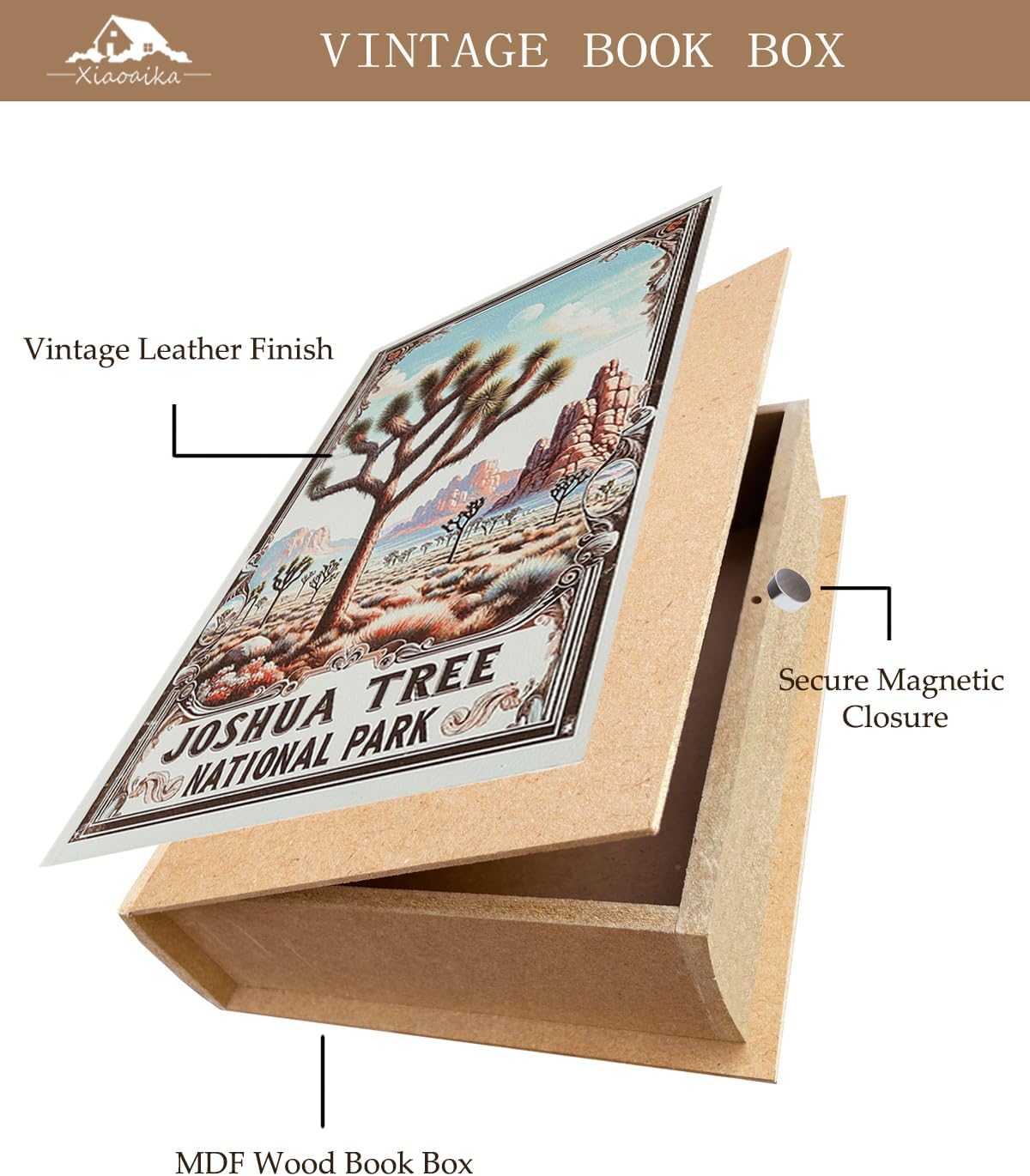 Vintage Faux Book Boxes / Joshua Tree