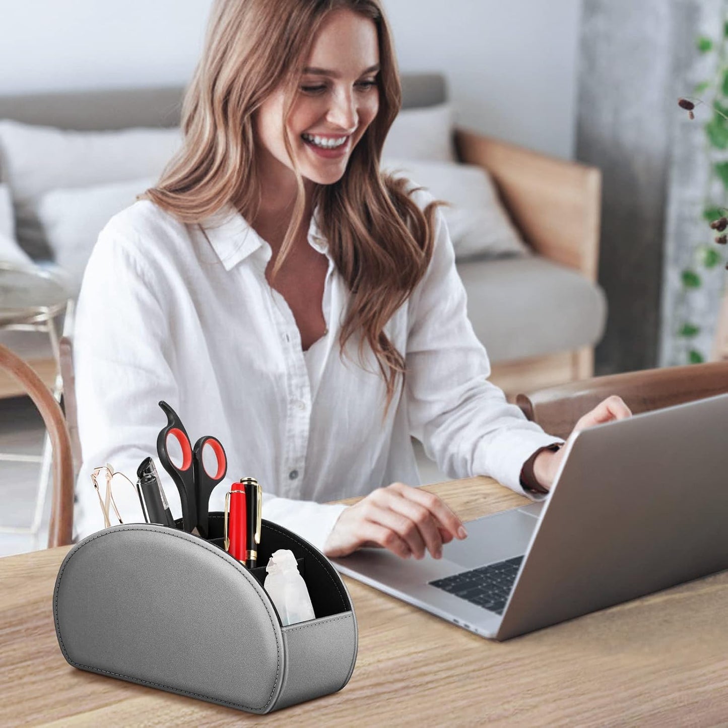 Remote Control Holder / Silver Gray