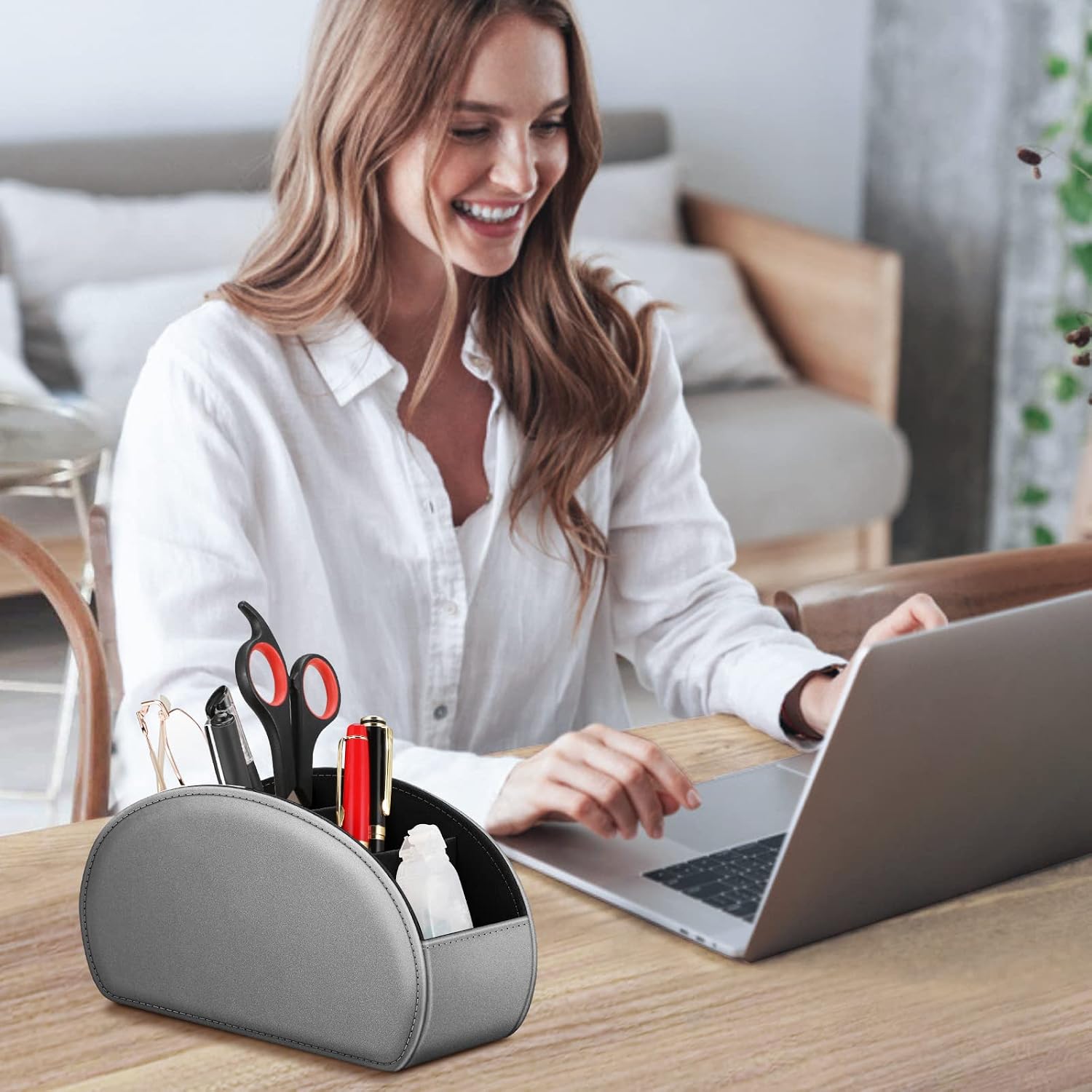 Remote Control Holder / Silver Gray