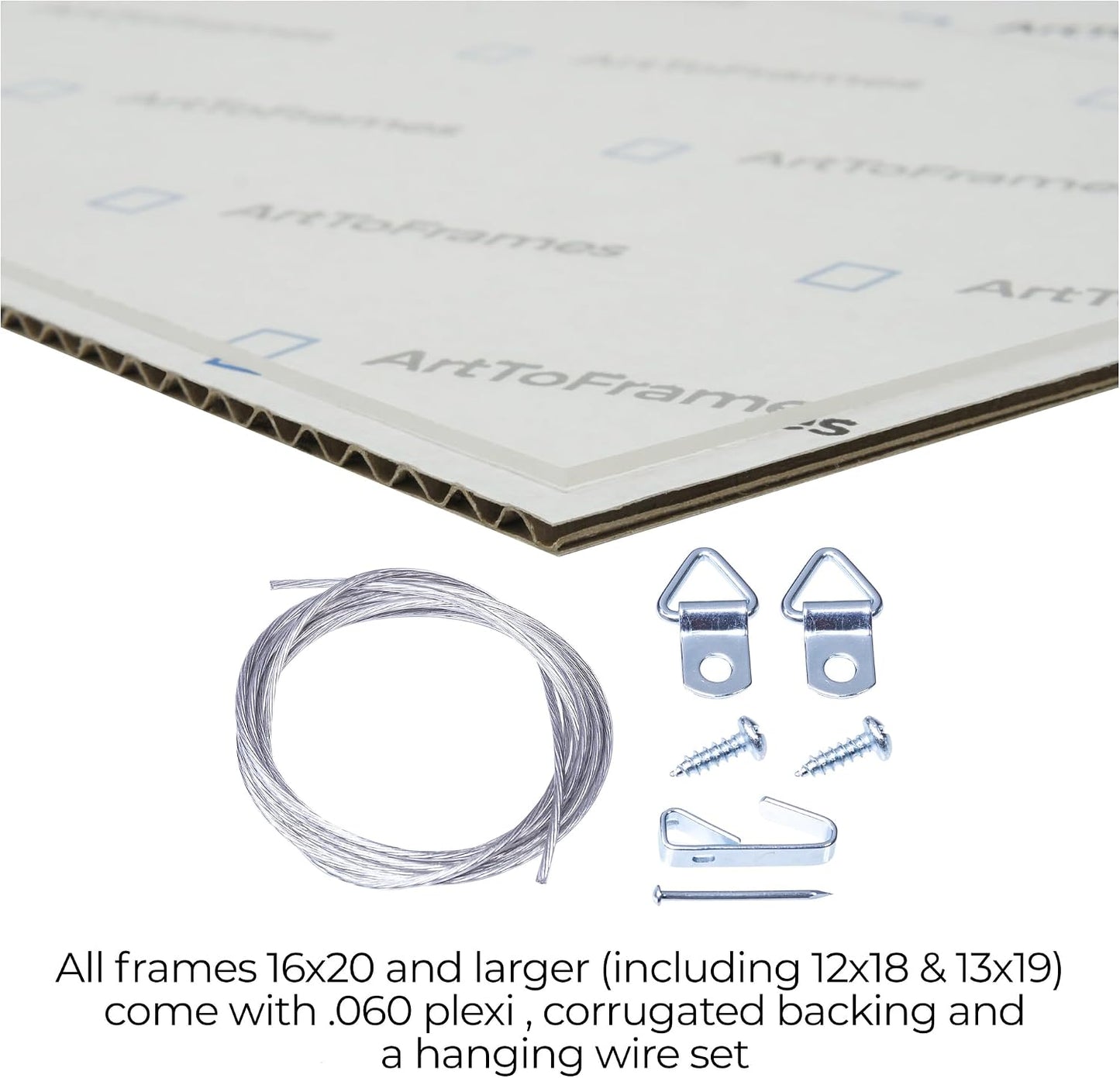 ArtToFrames Collage Picture Frame 3 Opening 3-5x7 Photo Frame | Made in USA | Black Frame Crisp and Black Mats | Wall