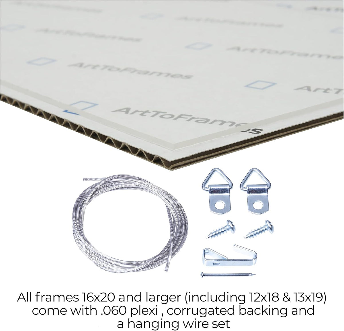 ArtToFrames Collage Picture Frame 3 Opening 3-8.5x11 Photo Frame | Made in USA | Black Frame Mountain Grey and Black