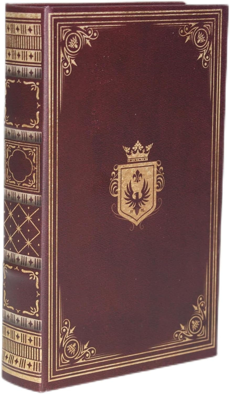 Vintage Book Safe / Wine Red