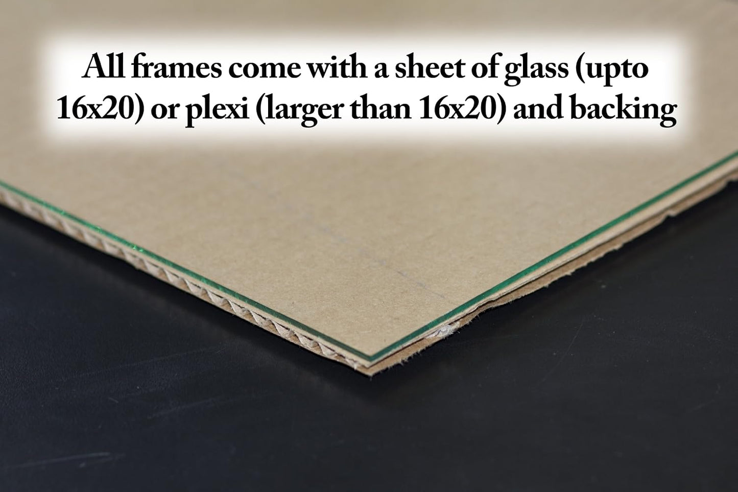 ArtToFrames Collage Photo Frame Single Mat with 3-8x10 Openings with Satin Black Frame and Super White mat.