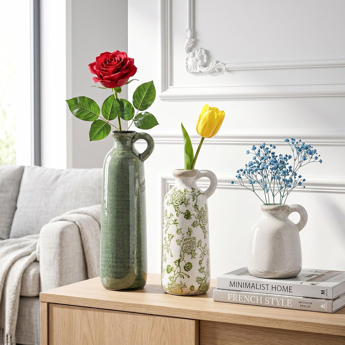 Ceramic Vase Set / Aa / Set of 3