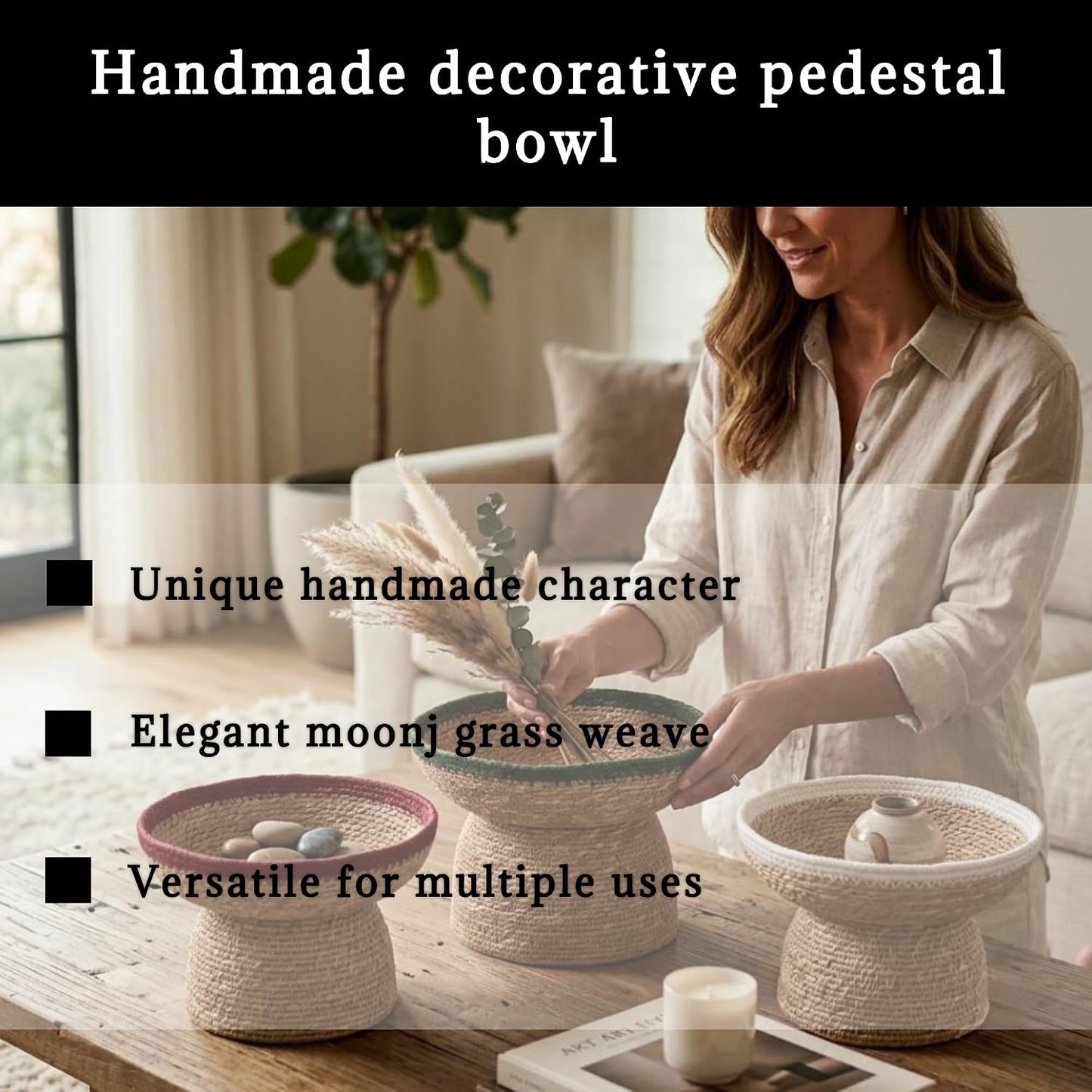 Entryway Table Decor / Forest Green Trim 8