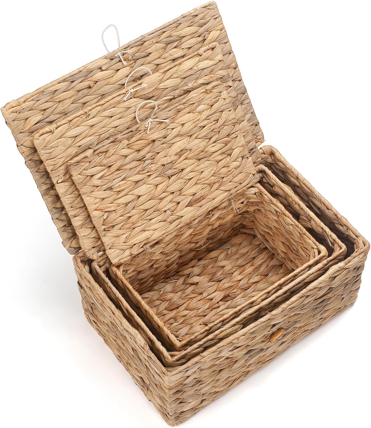 Wicker Storage Basket / Set of 3