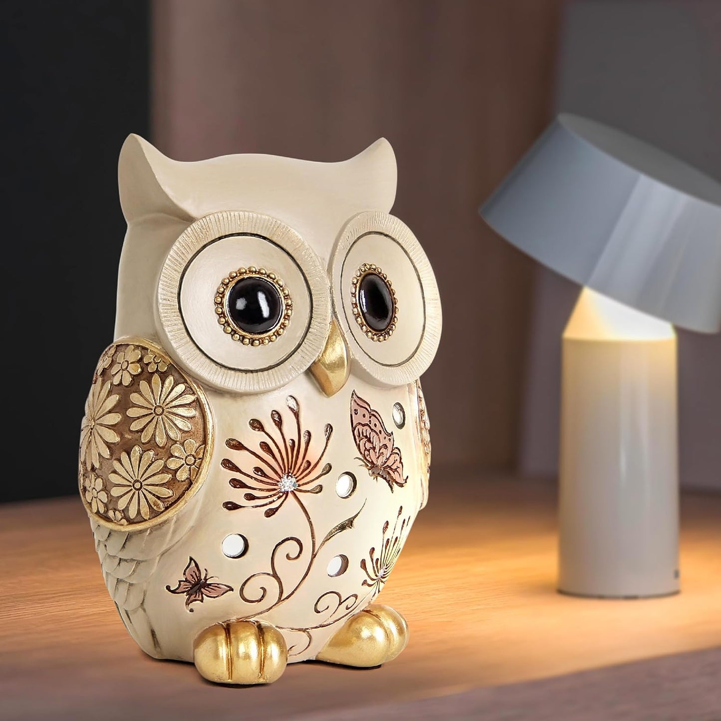 Owl Statue / Office Table and Living Rooms / Colorful