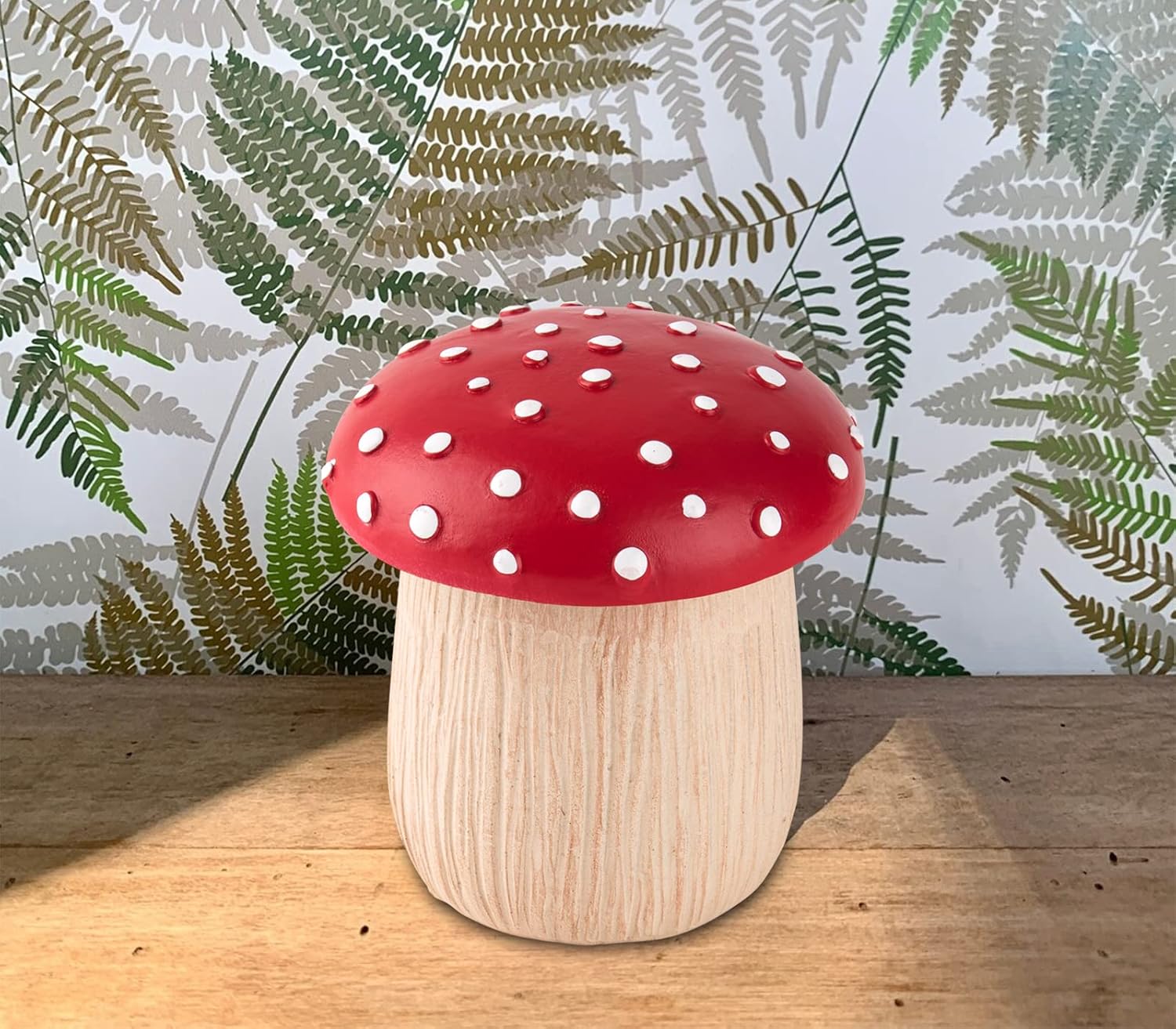 Qtip Holder Mushroom Cotton Ball Holder Cotton Swab Holder Qtip Dispenser Bathroom Cotton / Set of 2