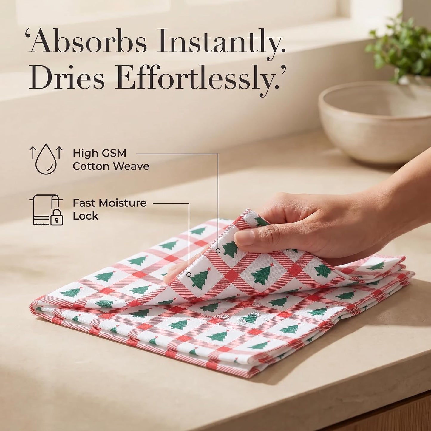 Urban Villa Cloth Napkins Cotton 20x20 (Set of 12) Tree Print