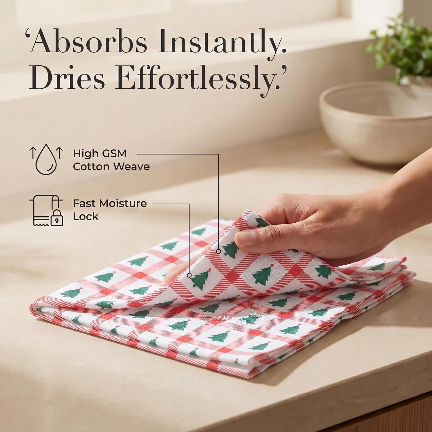 Urban Villa Cloth Napkins Cotton 20x20 (Set of 12) Tree Print