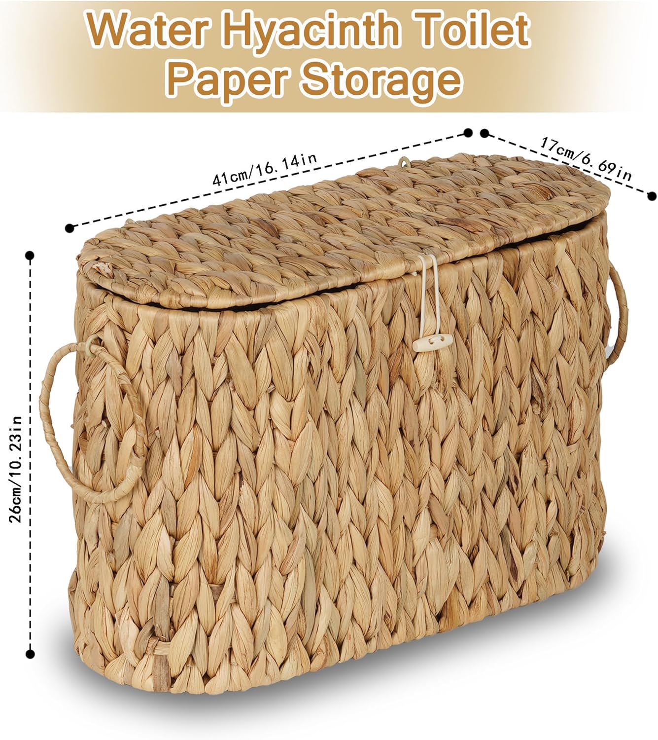 Toilet Paper Storage Basket / Natural