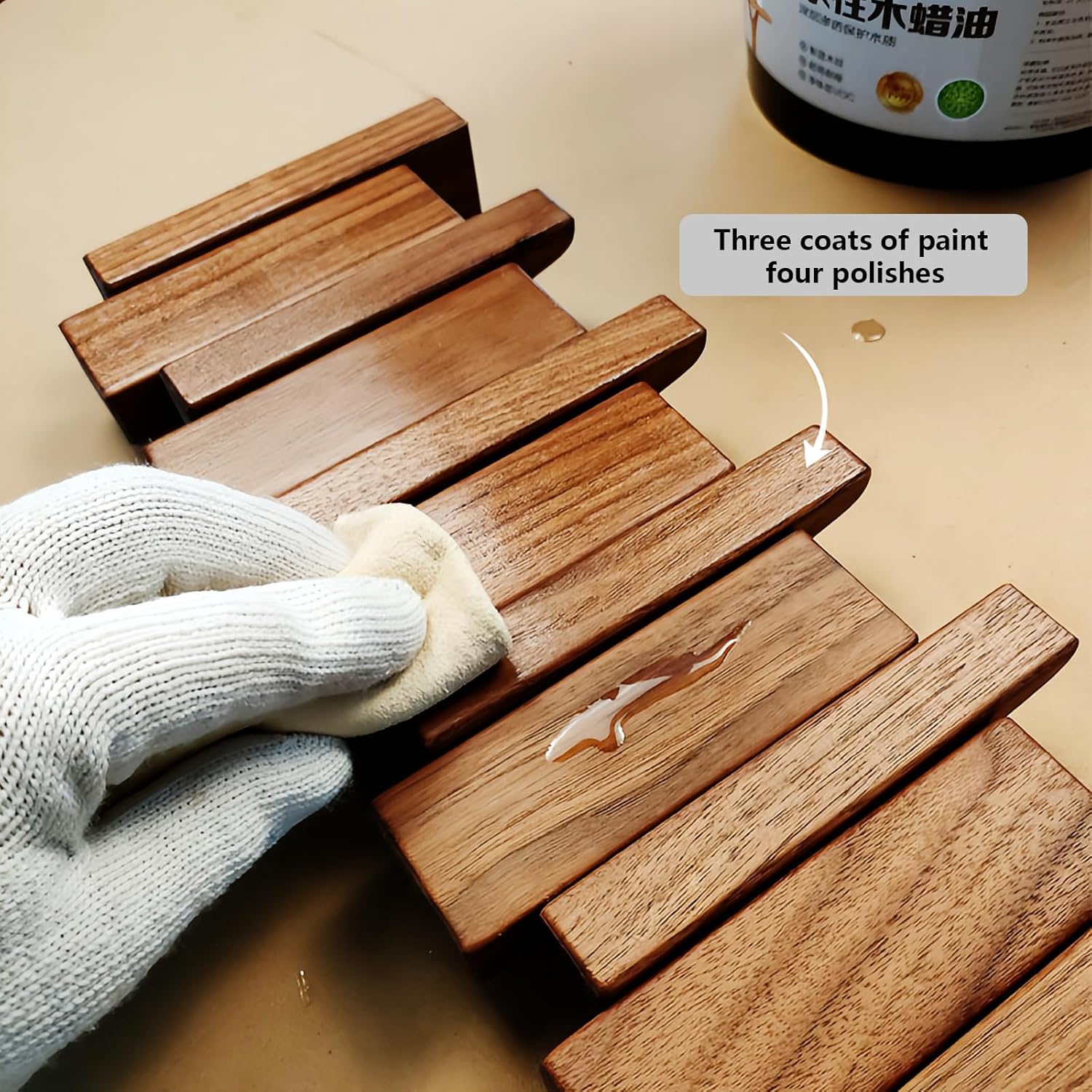 Paint Wood Wall Mounted Coat RackHooks Piano Key Hangers Natural Solid Wood Hanger Non-Woven Fabric Clothes Hangers for