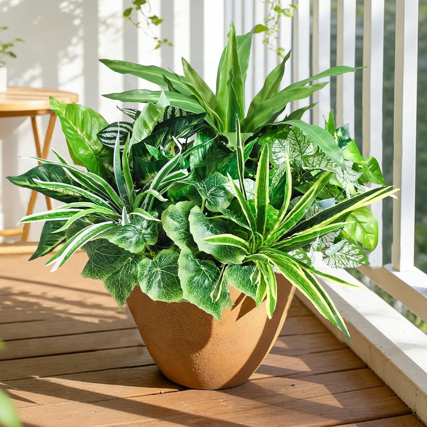 Artificial Plants / Green Plants / Set of 9