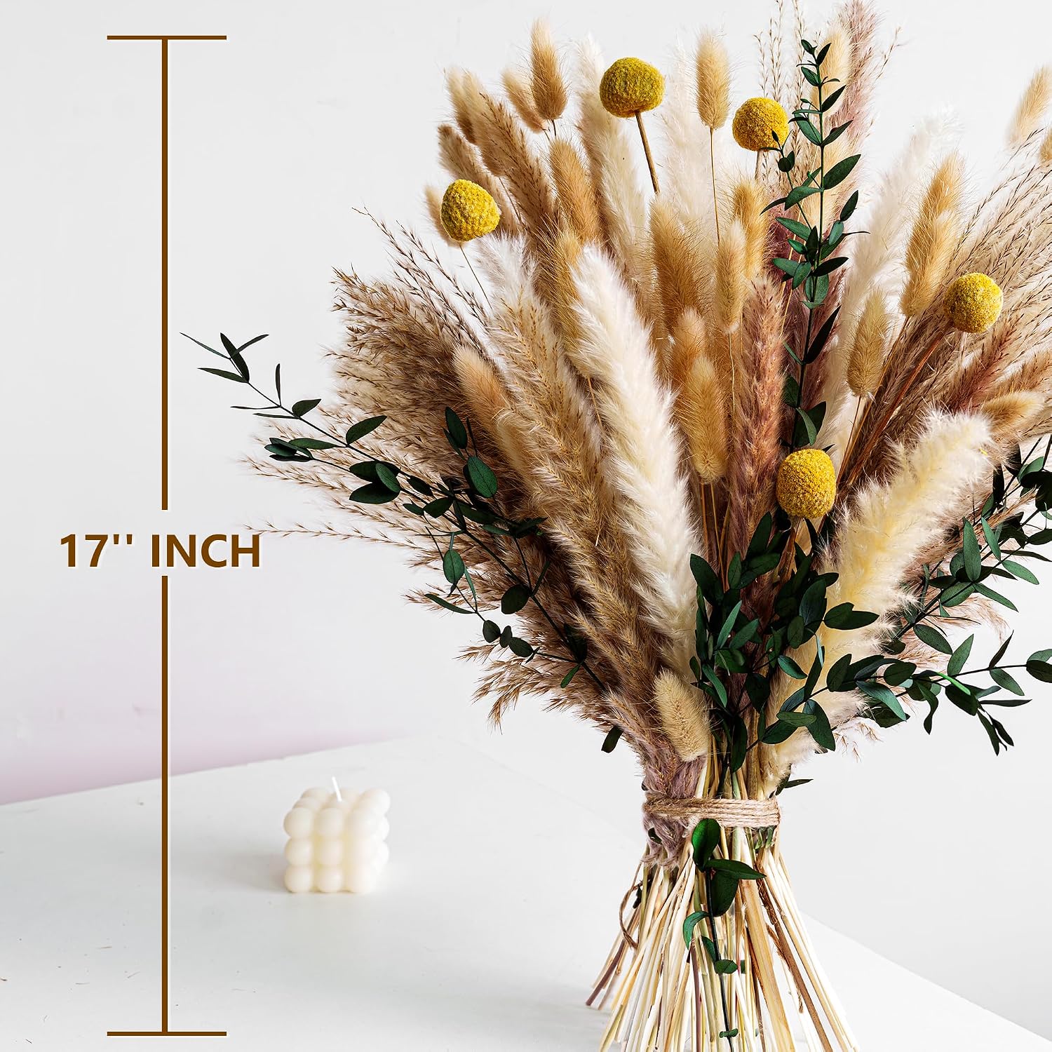 Rustic Flower Arrangement / Green