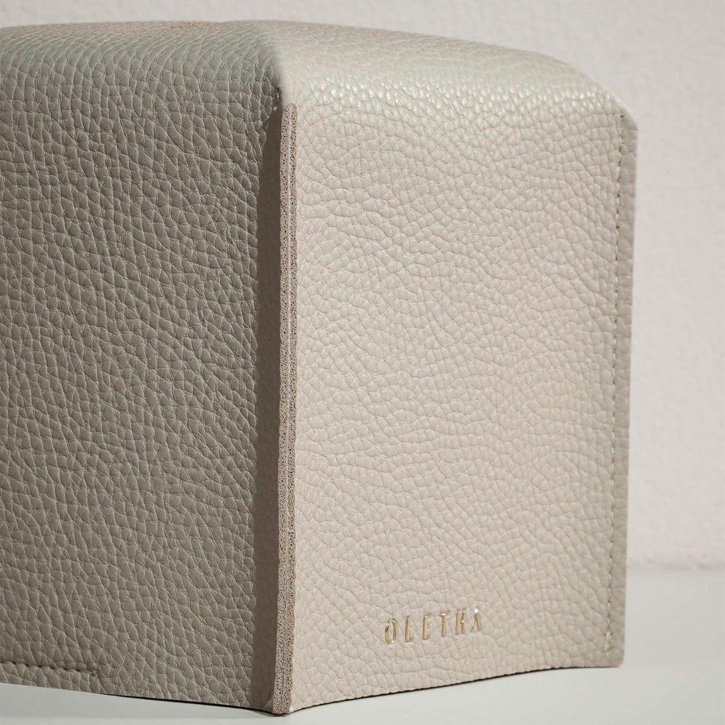 Light / Square Tissue Box Cover / Light Taupe / Set of 2