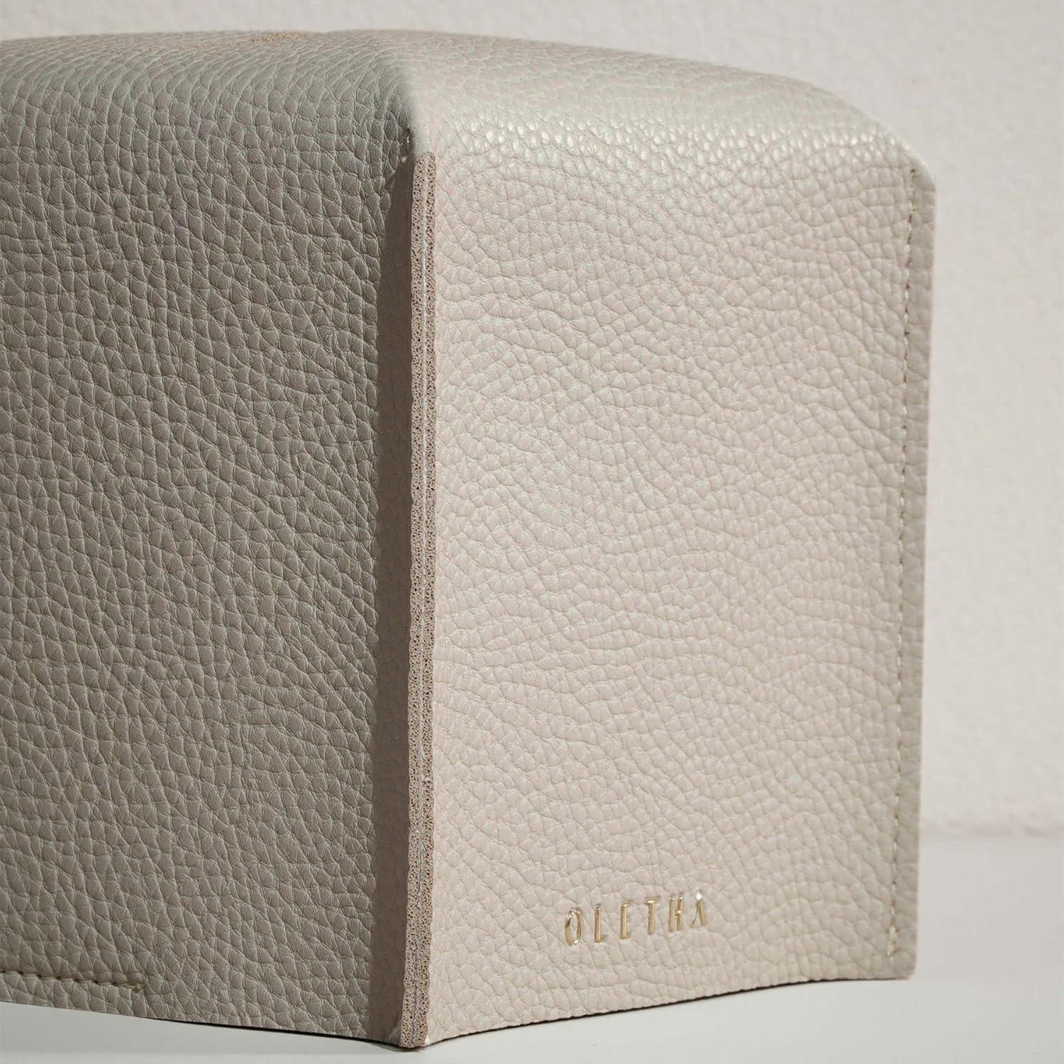Light / Square Tissue Box Cover / Light Taupe / Set of 2
