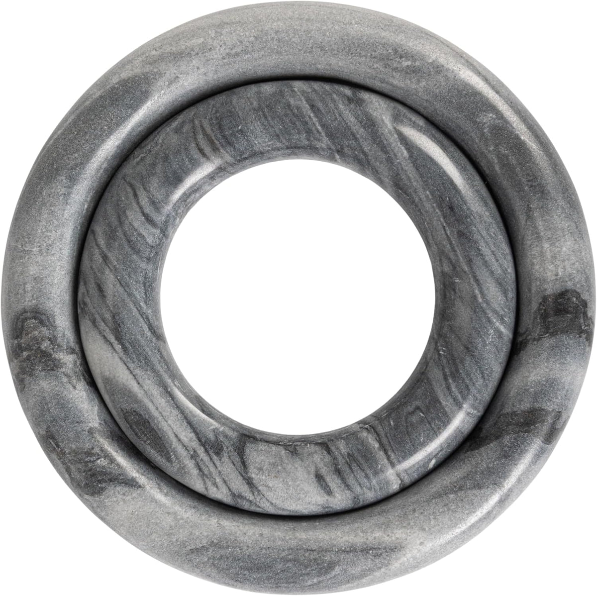 Creative Co-Op Grey Marble Trivets, Set of 2
