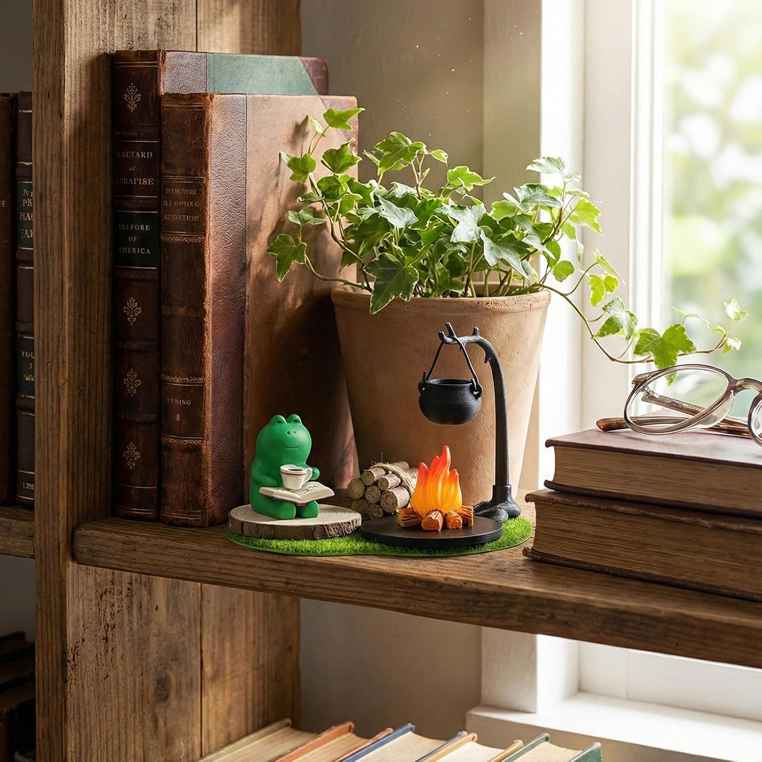Miniature Figurines Set / Frog