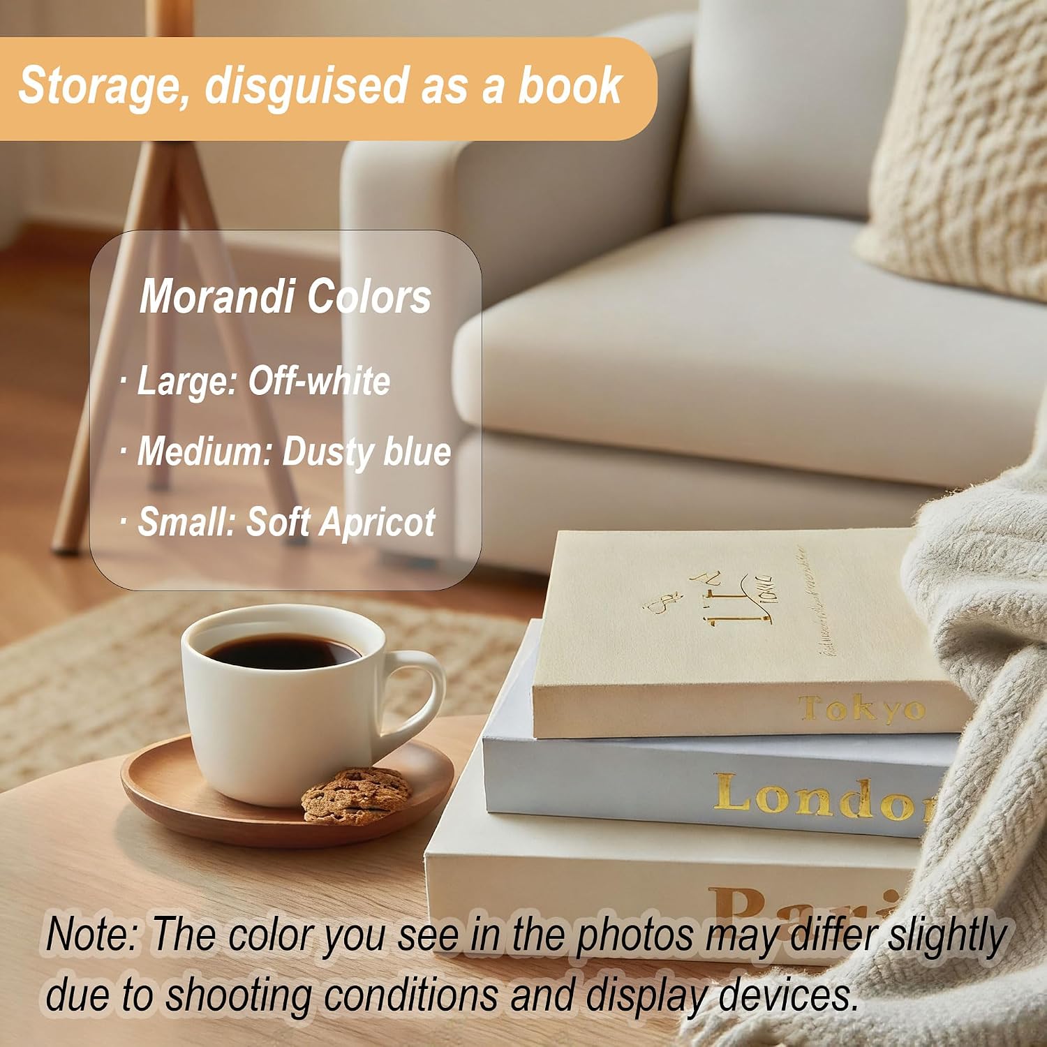 Linen Boxes / City Theme_hard Storage Box / Set of 3