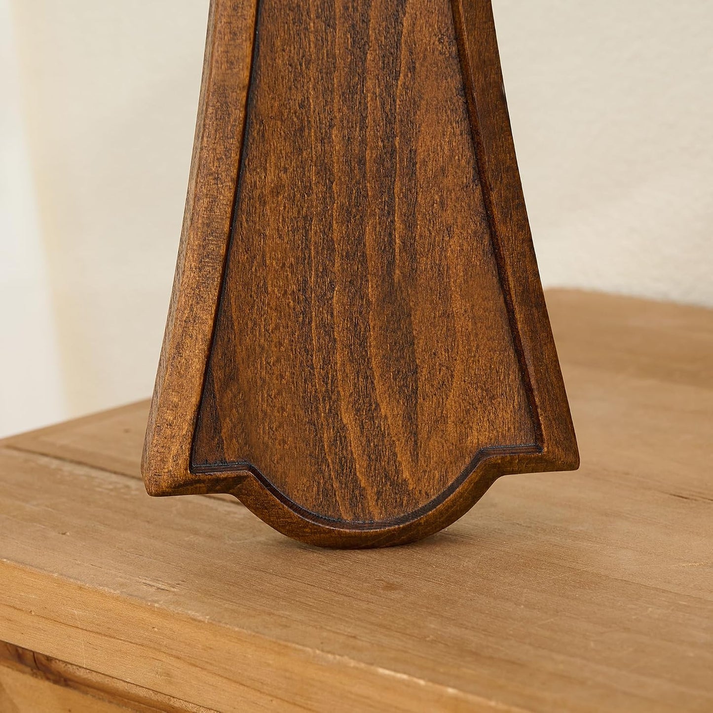 Wooden Wall Cross / 10"L x 6"W / 10 Inch