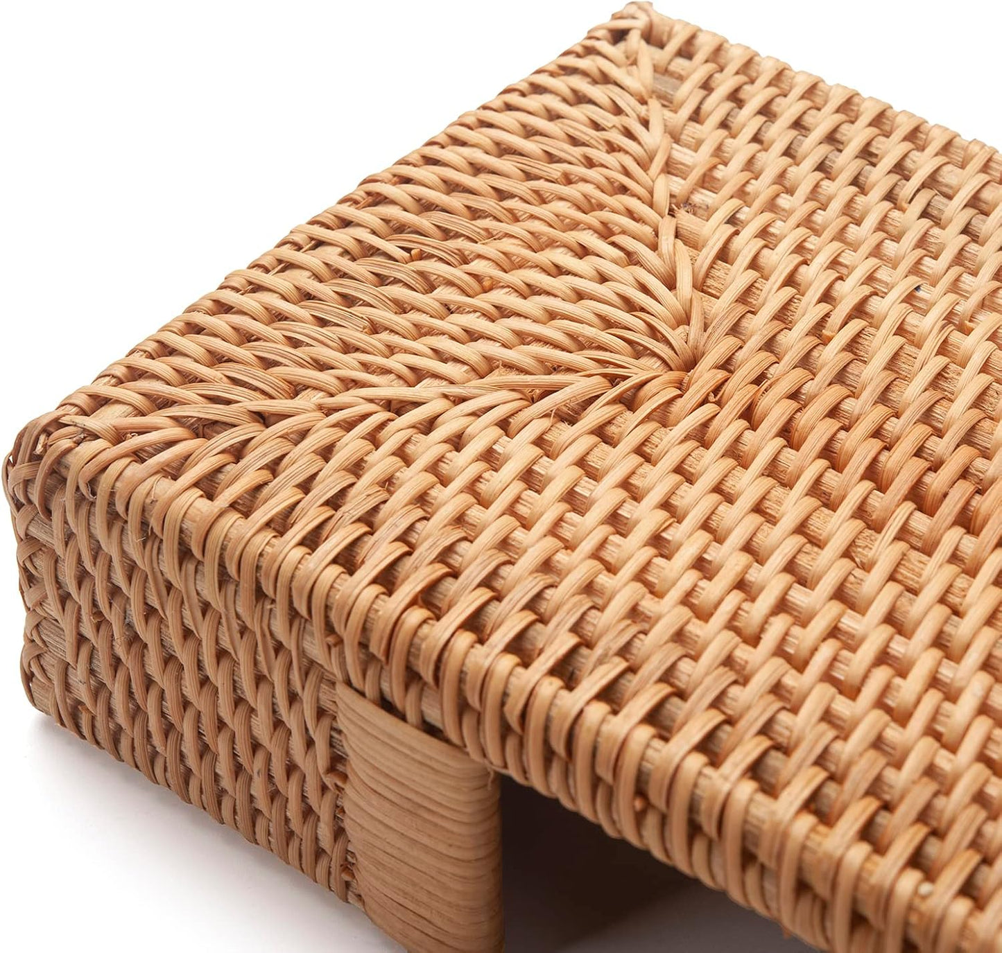 Wicker Napkin Tray / Rattan / 9.5 Inch / 9.5 x 5.5 x 2