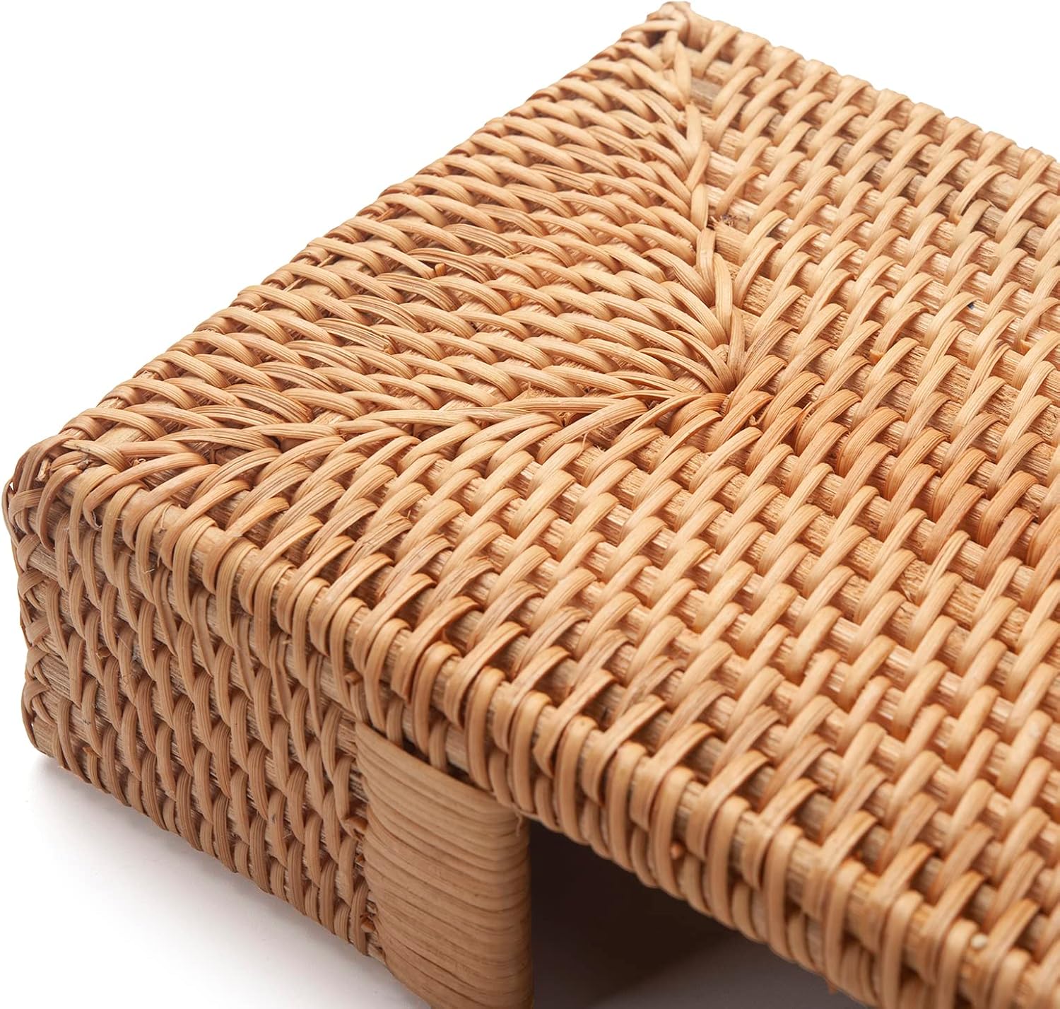 Wicker Napkin Tray / Rattan / 9.5 Inch / 9.5 x 5.5 x 2