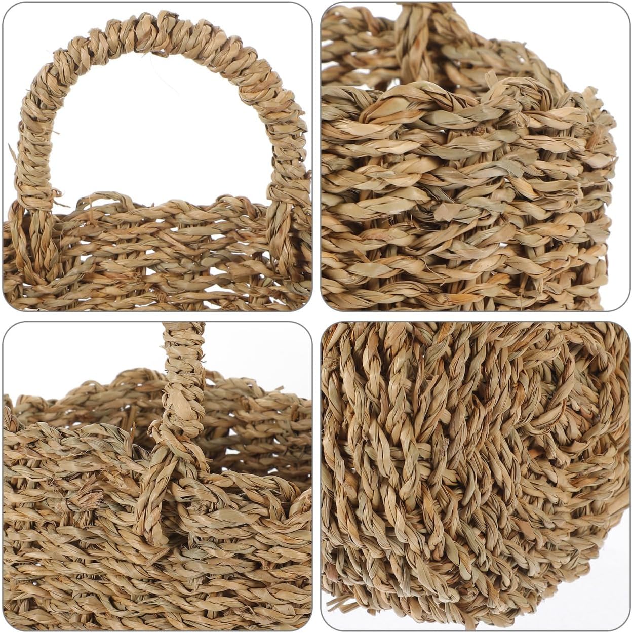 Woven Hanging Storage Basket / 7.87 x 5.51