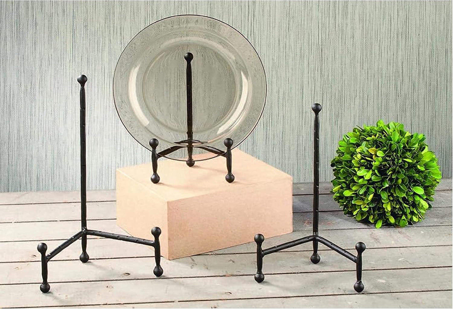 Modern Tripod Easel Display / 12 Inch / Black