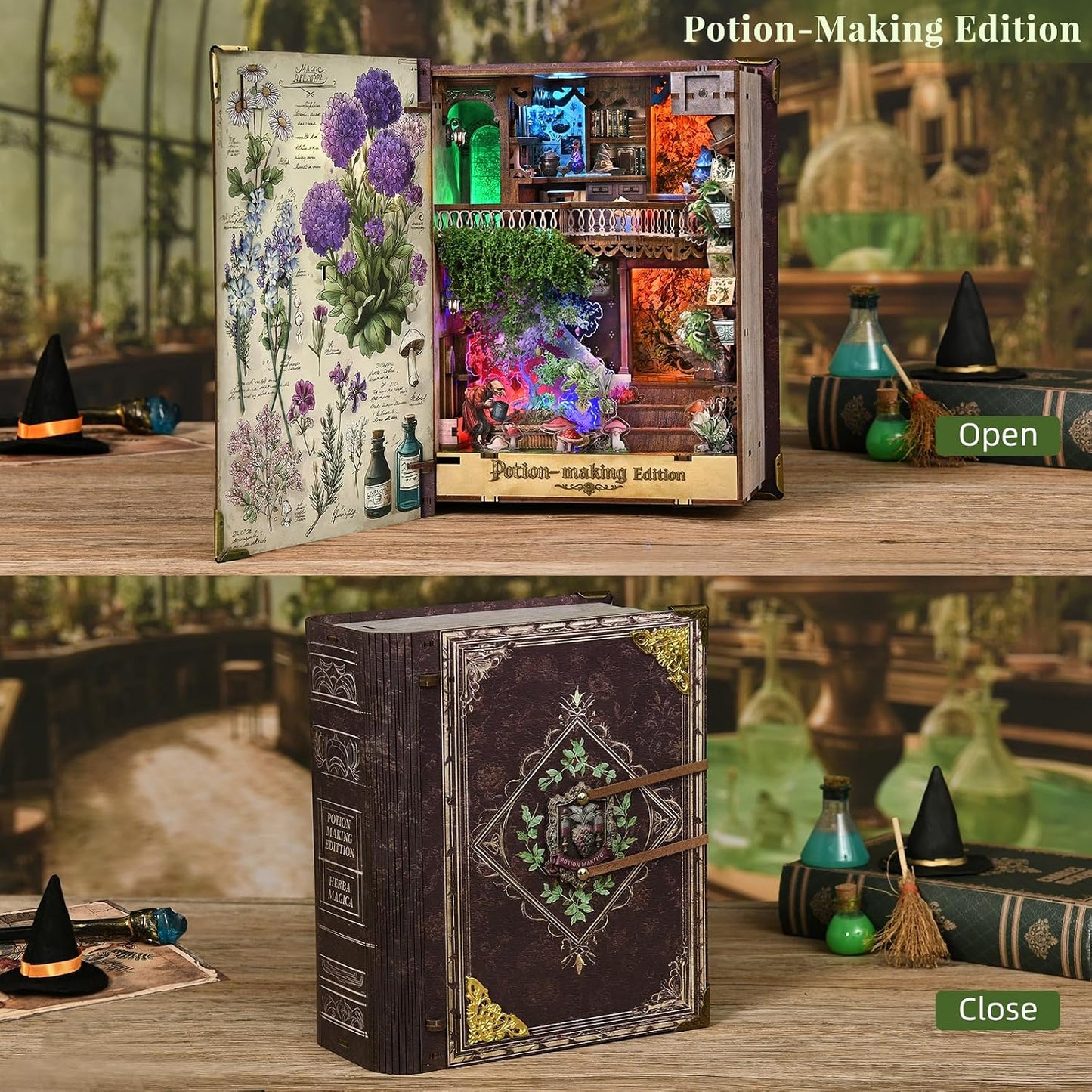 Book Nook Kit / Potion-making Edition