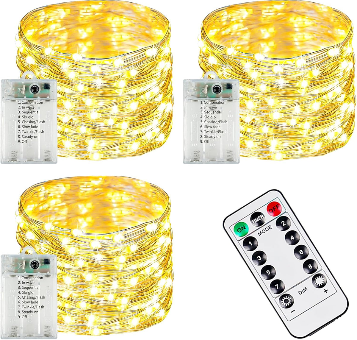 Riakrum 6 Pack Halloween Pumpkin LED Lights, Green,Warm Light