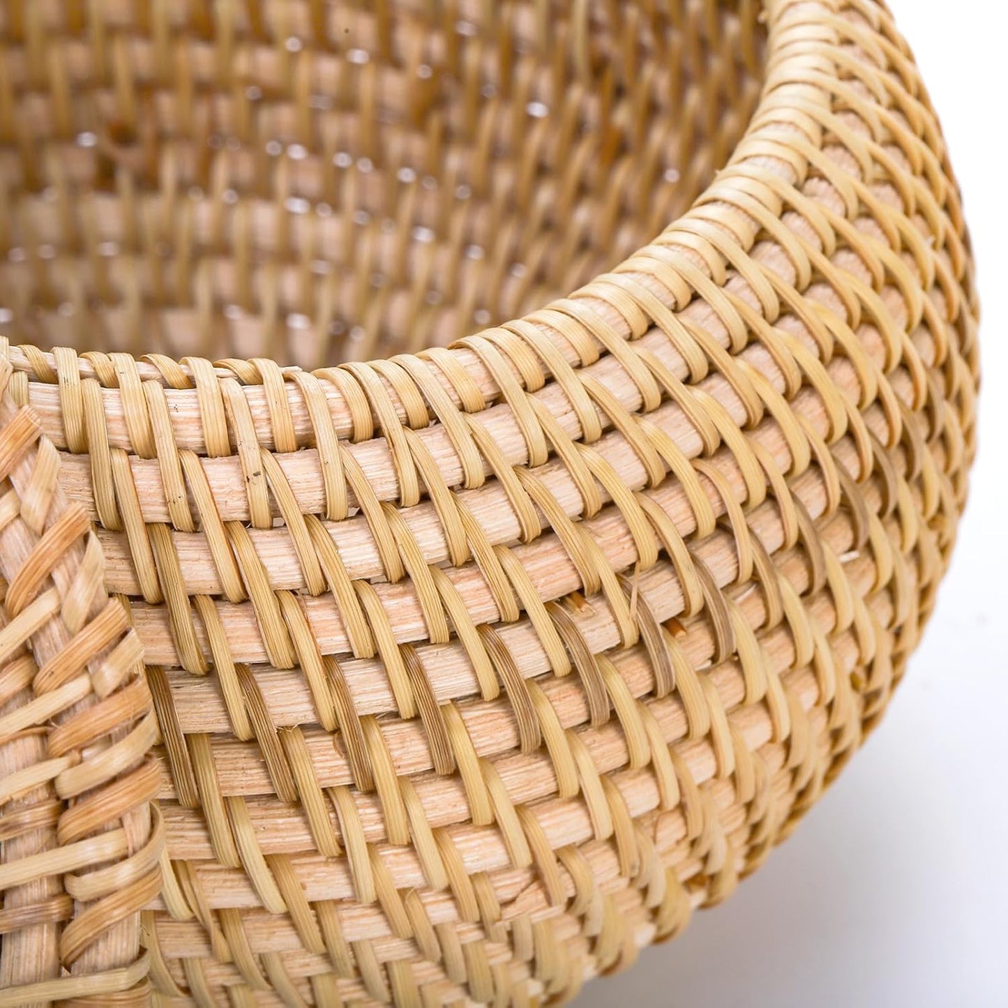 Small Rattan Basket Box