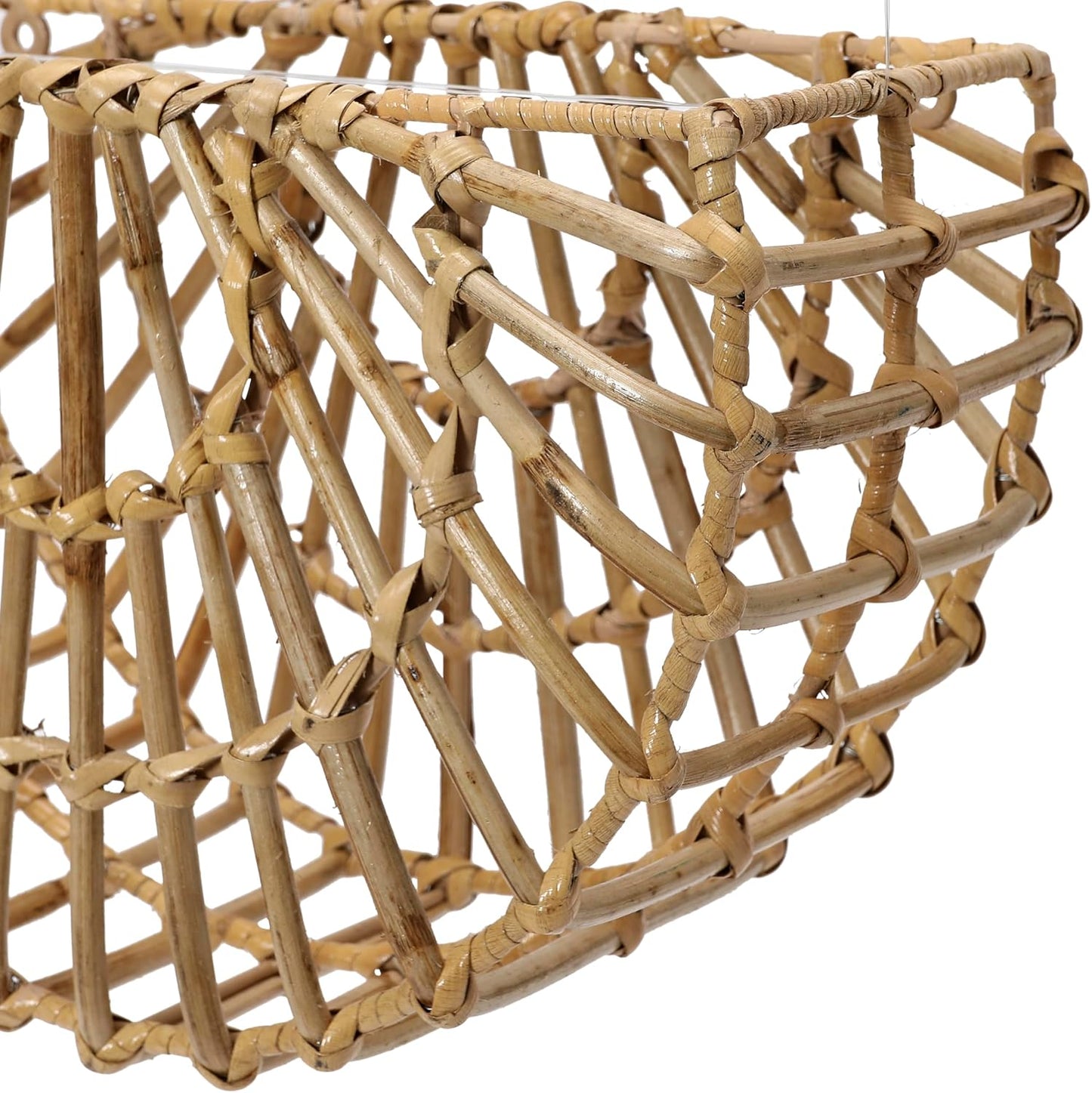 Woven Cane Wall Pocket / Natural