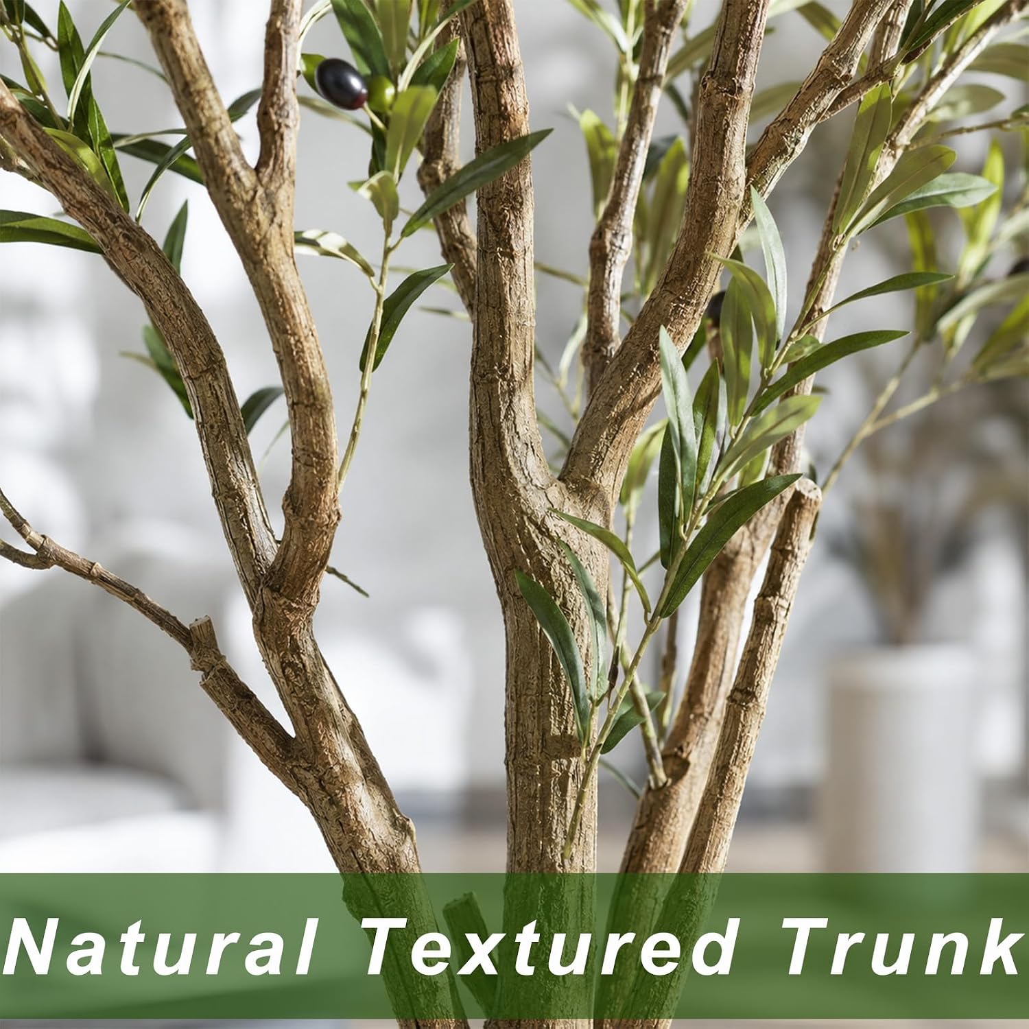Tall Faux Tree / Olive / 5ft / 5 Inch