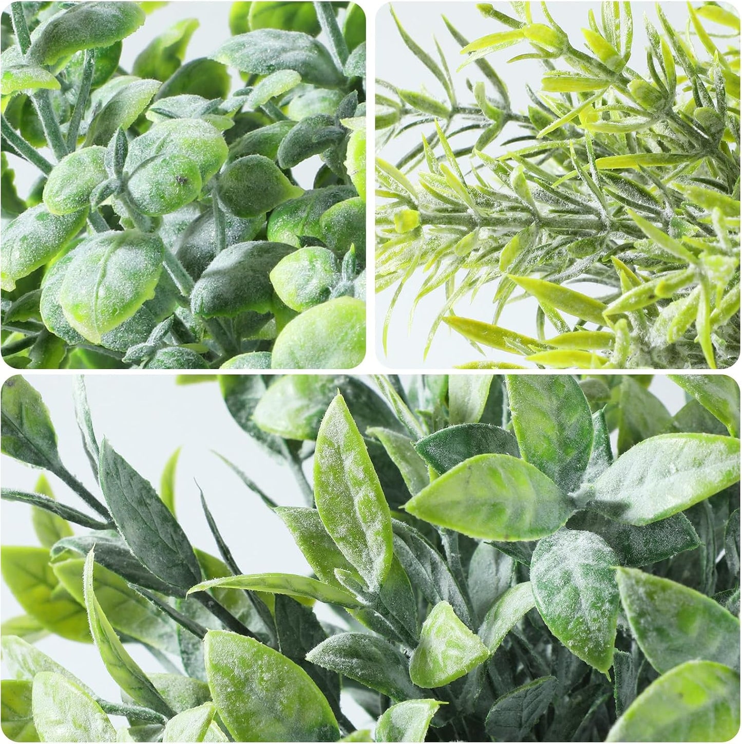 Artificial Plants Indoor / Sage Green / Set of 3