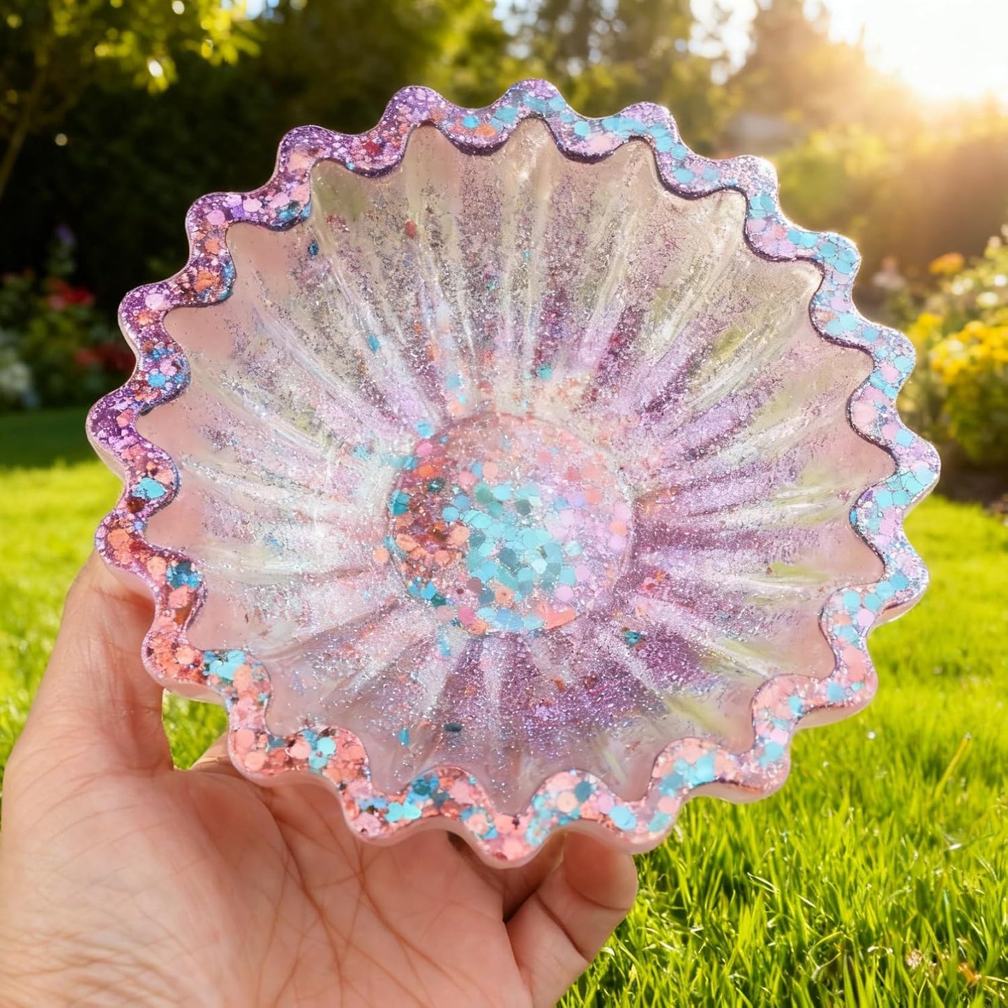  Flower Bowl Resin Mold / Set of 2